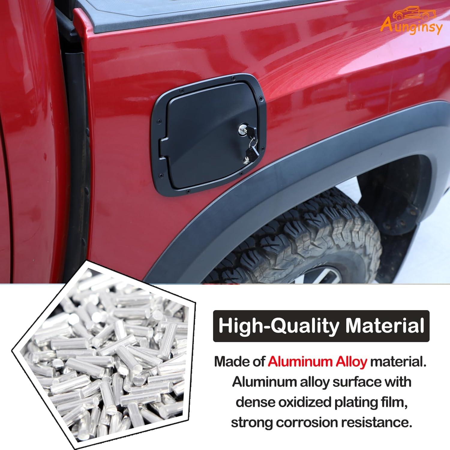 Tapa de tanque de combustible Aunginsy con cerradura Toyota Tacoma 2016-2023