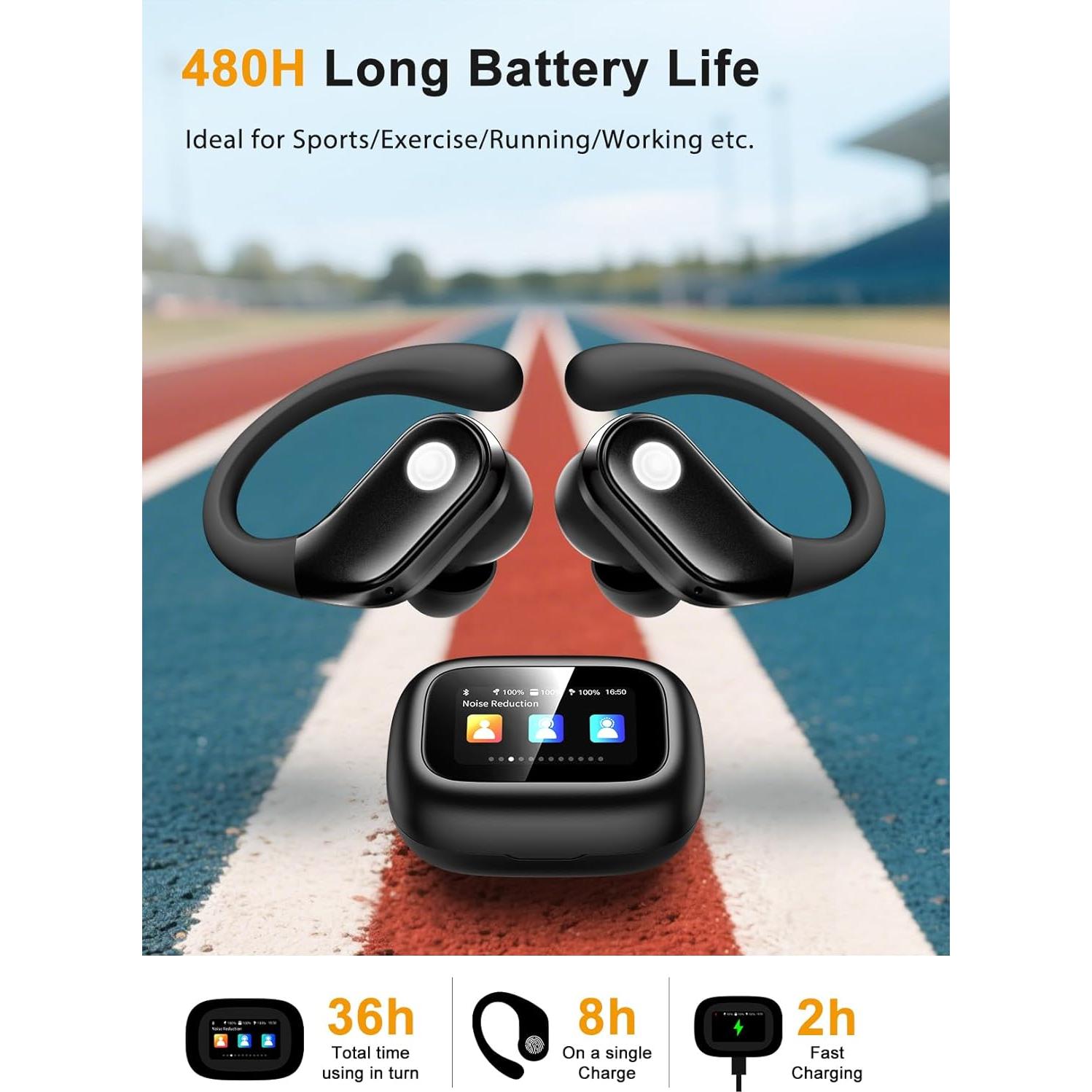 Auriculares Inalámbricos Anshi TP01 con Cancelación de Ruido