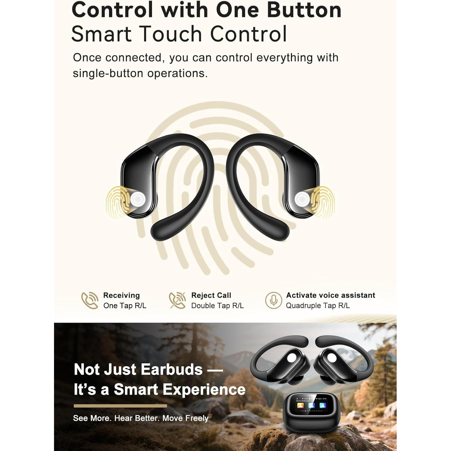 Auriculares Inalámbricos Anshi TP01 con Cancelación de Ruido