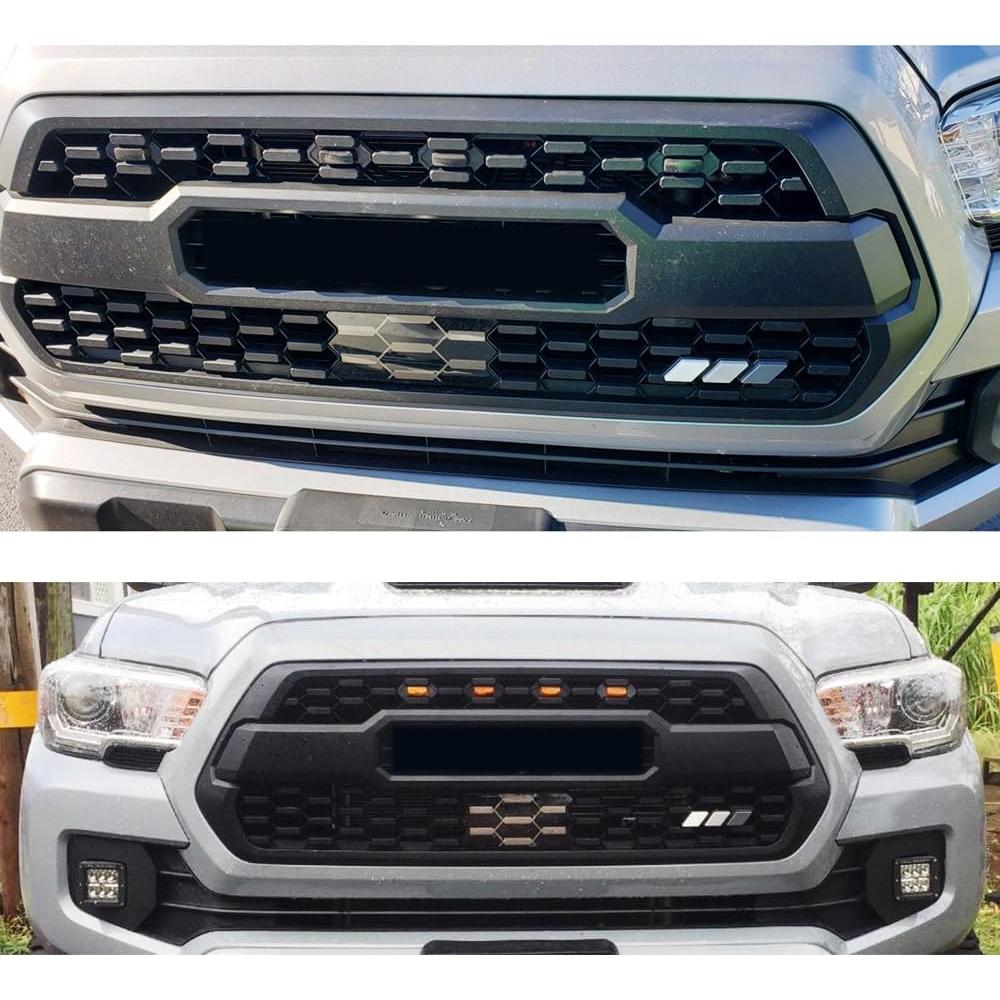 Insignia de Rejilla Retro iJDMTOY 3 Colores para Toyota