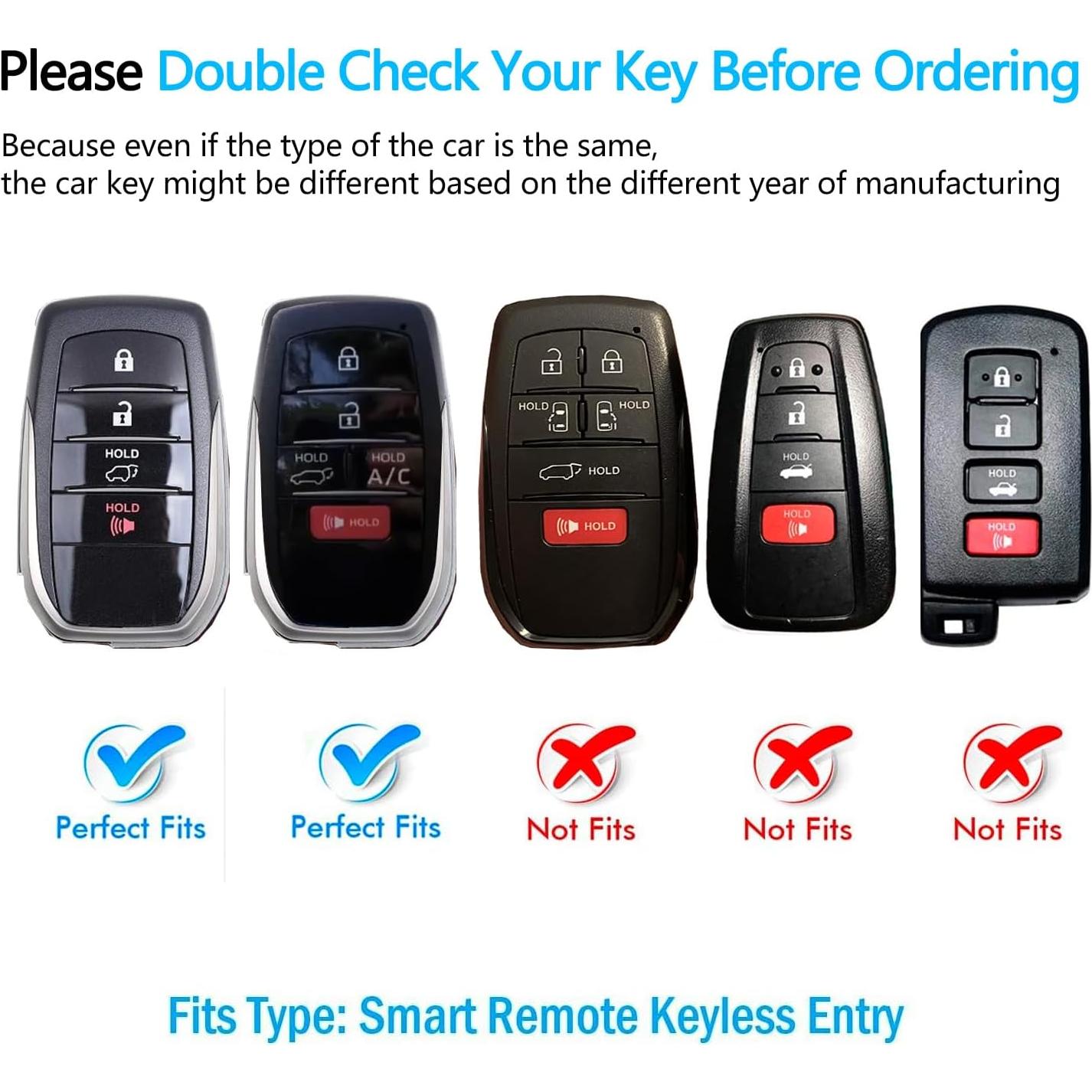 Cubierta de Llave JOYEAR para Toyota Camry RAV4 Land Cruiser 2025