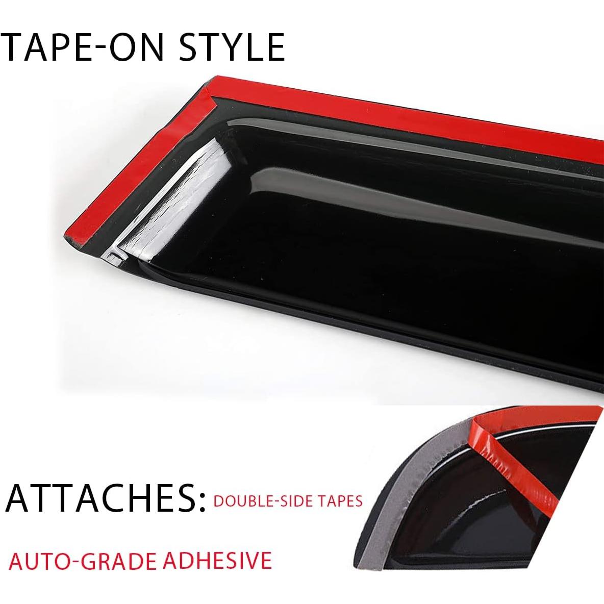 Deflectores de Ventana Lifeinfinity para Toyota 4Runner 2003-2009