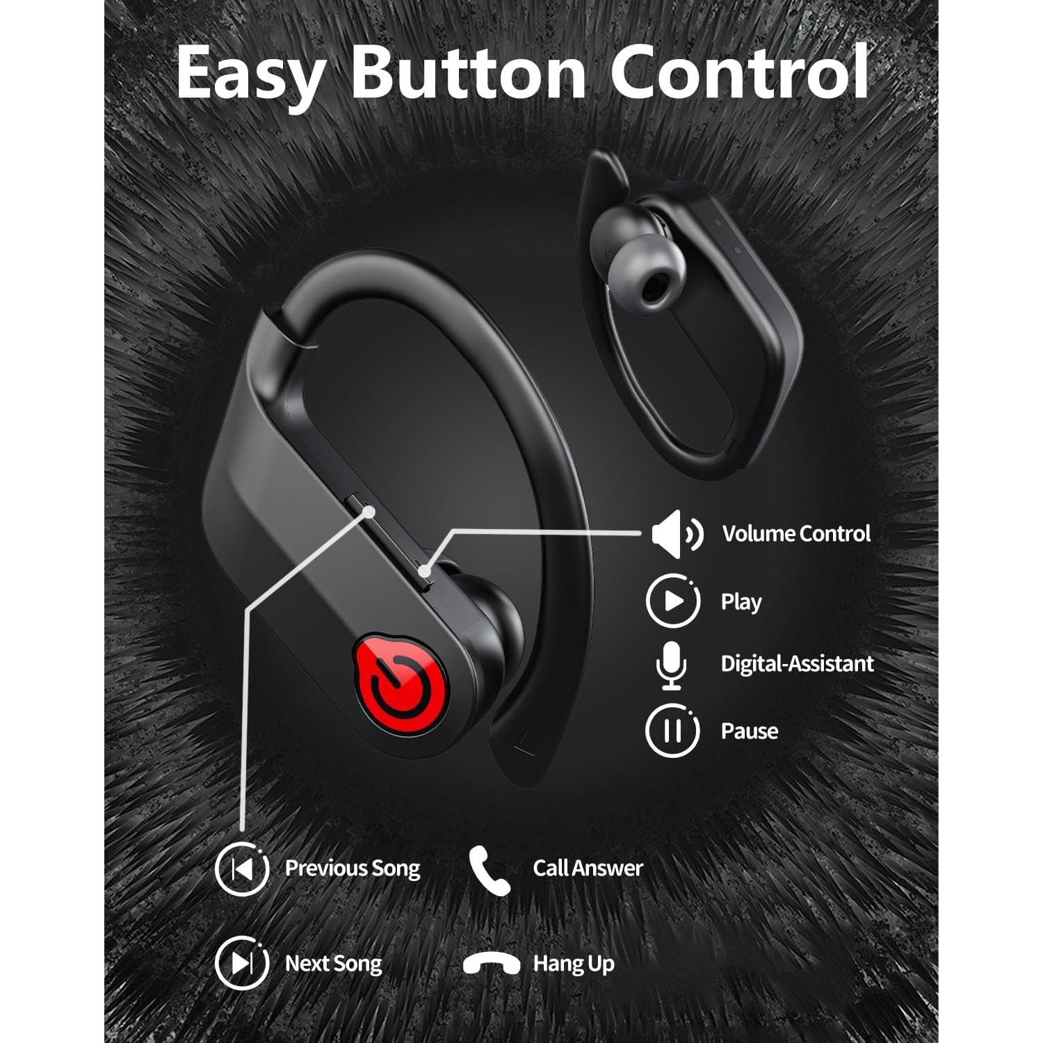 Auriculares Inalámbricos Bluetooth EUQQ Q63 con Cancelación de Ruido