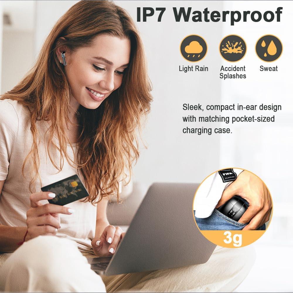 Auriculares Inalámbricos Drsaec J55 Bluetooth 5.4 IP7 56H