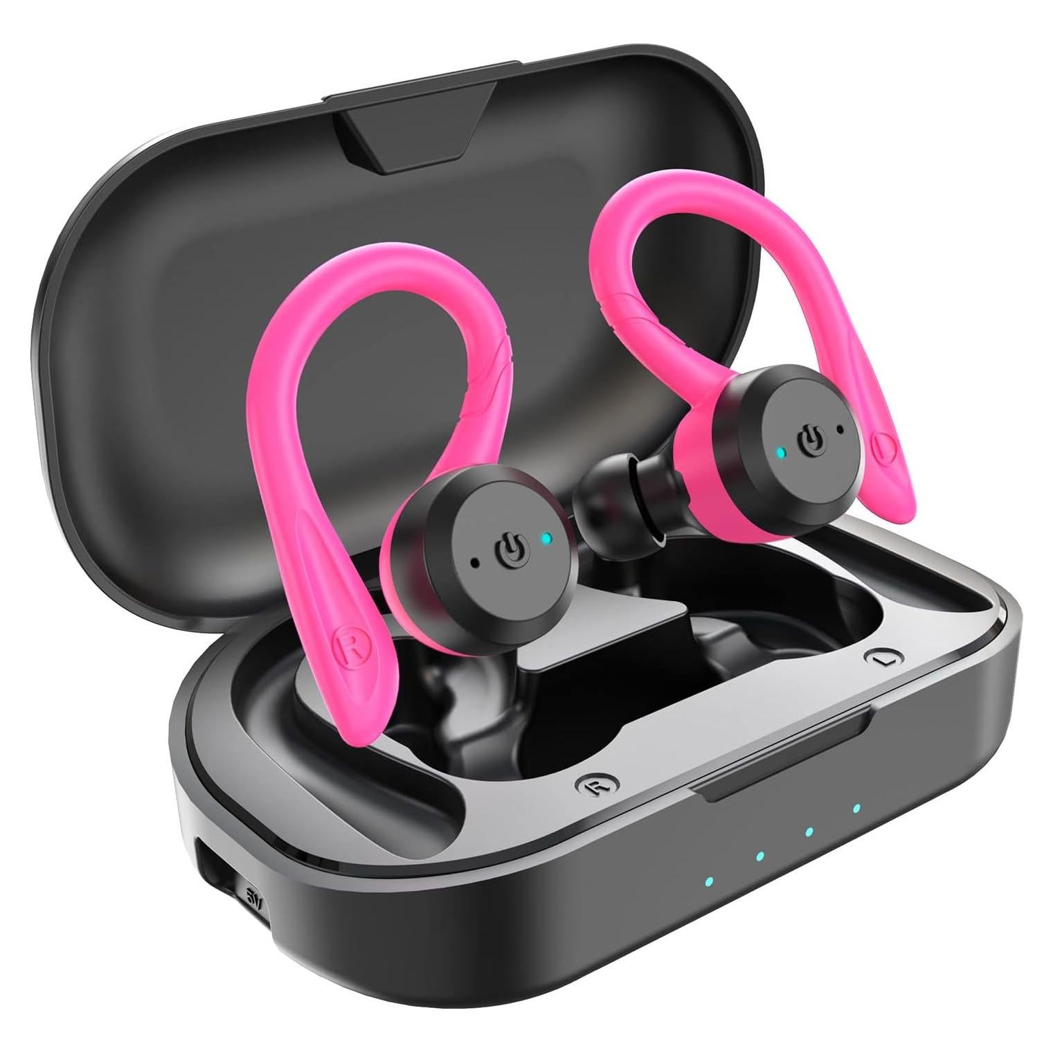 Auriculares Inalámbricos APEKX BE1032 Rojo IPX7 24h Batería