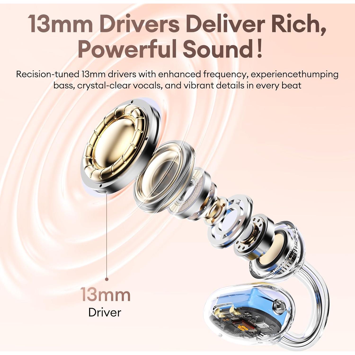 Auriculares Inalámbricos PAXA Ctbuds02 2 en 1 Bluetooth 6.0 140H