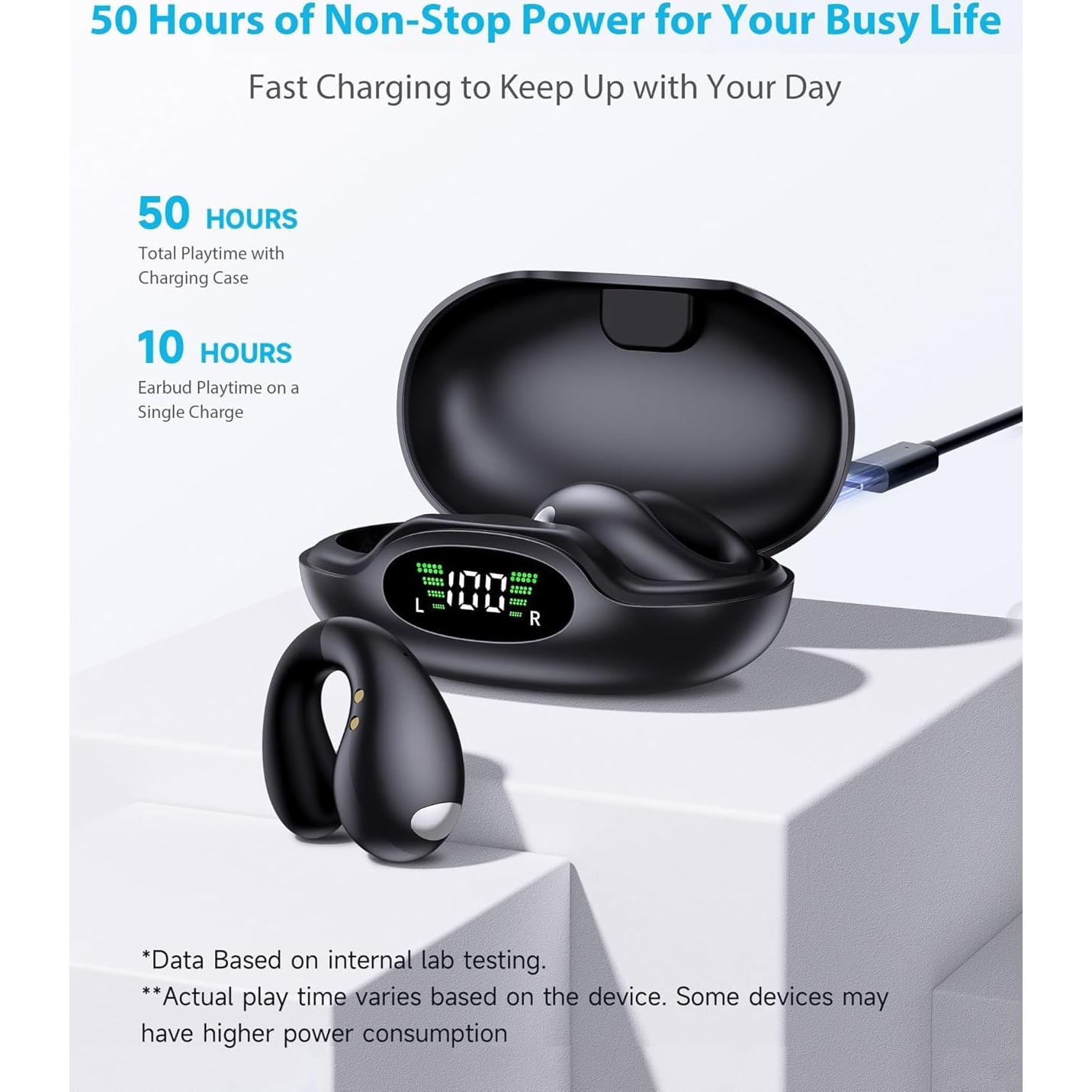 Auriculares Inalámbricos Boytond S30i Conducción Ósea Negro