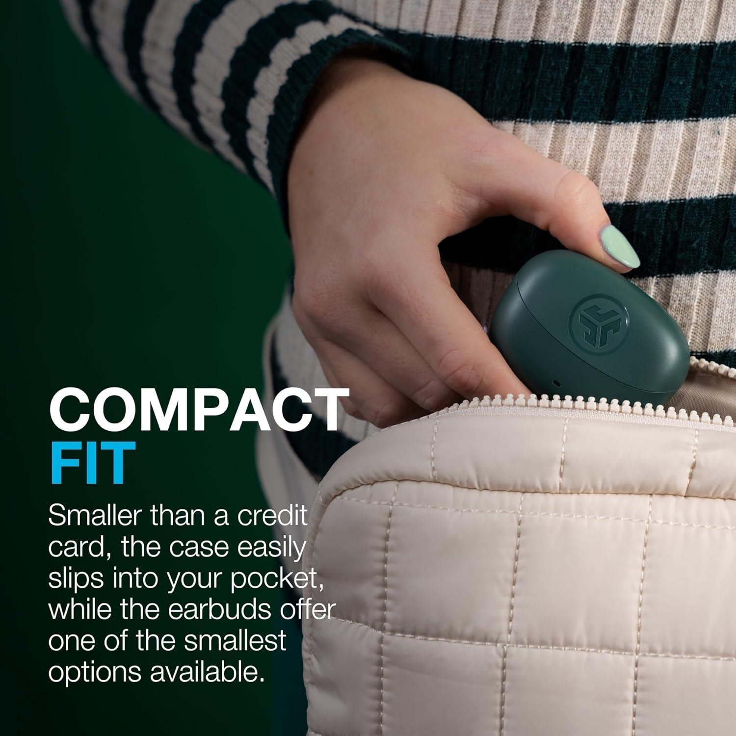 Auriculares Inalámbricos JLab Go Pods ANC Salvia - 26h Reproducción