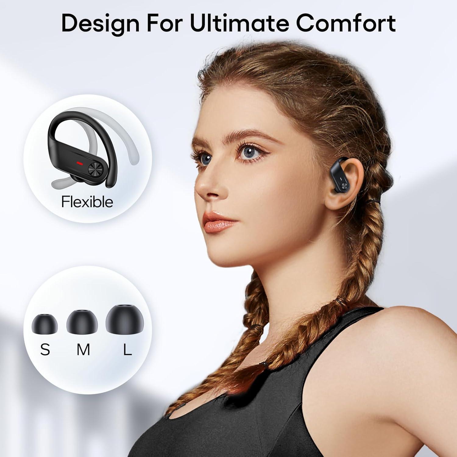 Auriculares Inalámbricos TAGRY X88 Bluetooth 5.4 IPX7 80Hrs