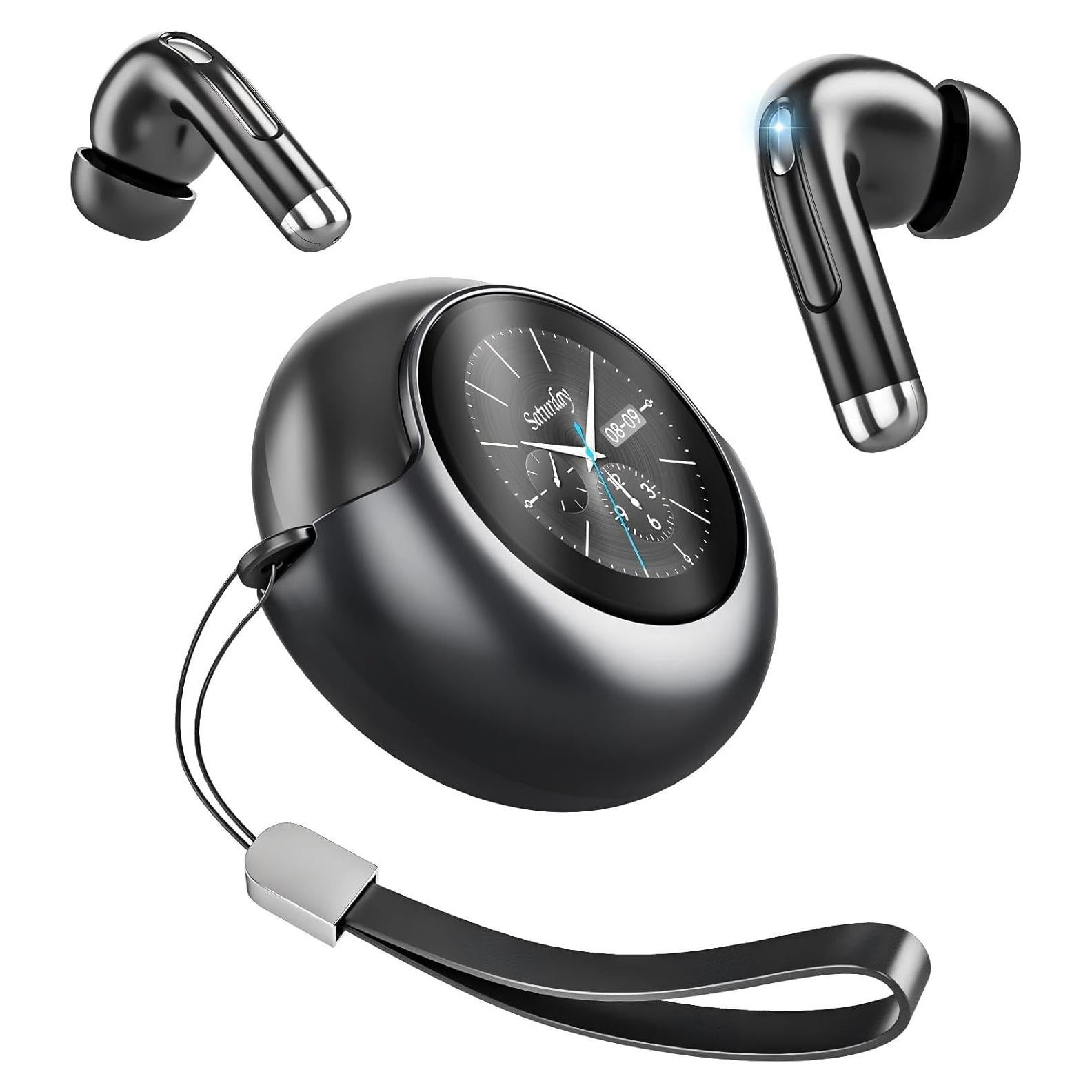Auriculares Inalámbricos Byobyc T7 Bluetooth 5.4 con Pantalla LED