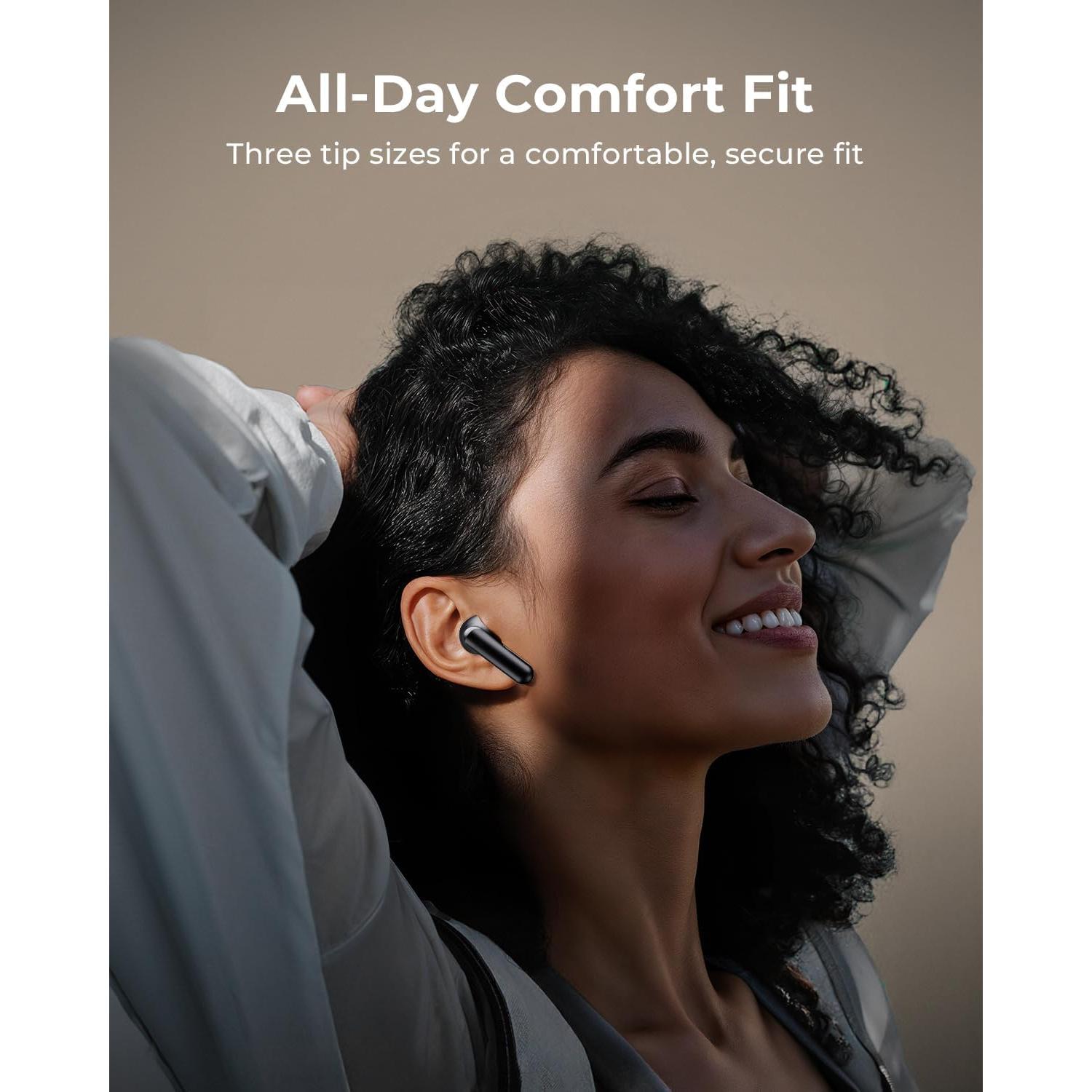 Auriculares Inalámbricos T27 Bluetooth 6.0 con ANC y Estuche Carga