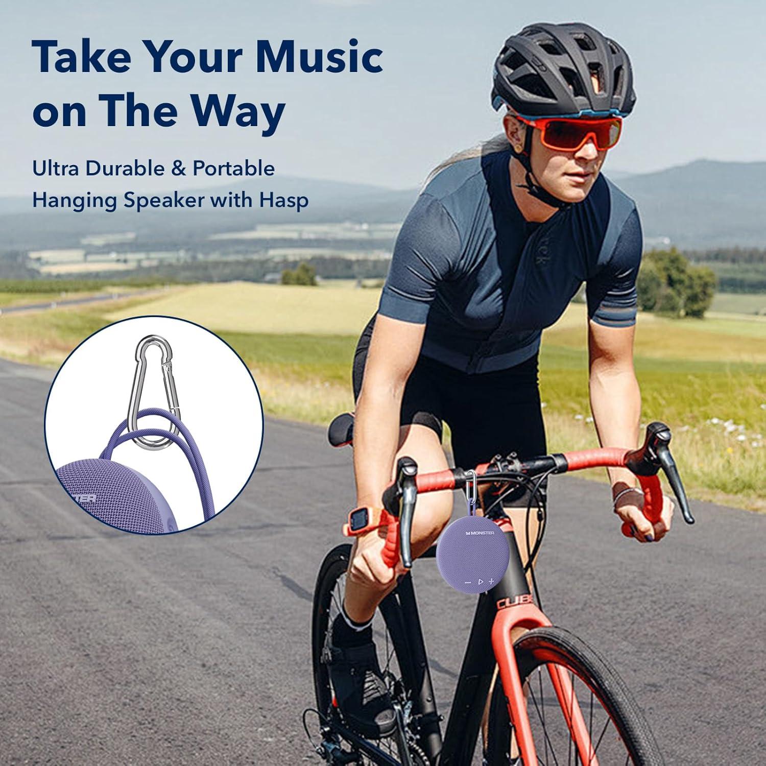 Altavoz Bluetooth Monster MS62116 Portátil IPX8 Impermeable