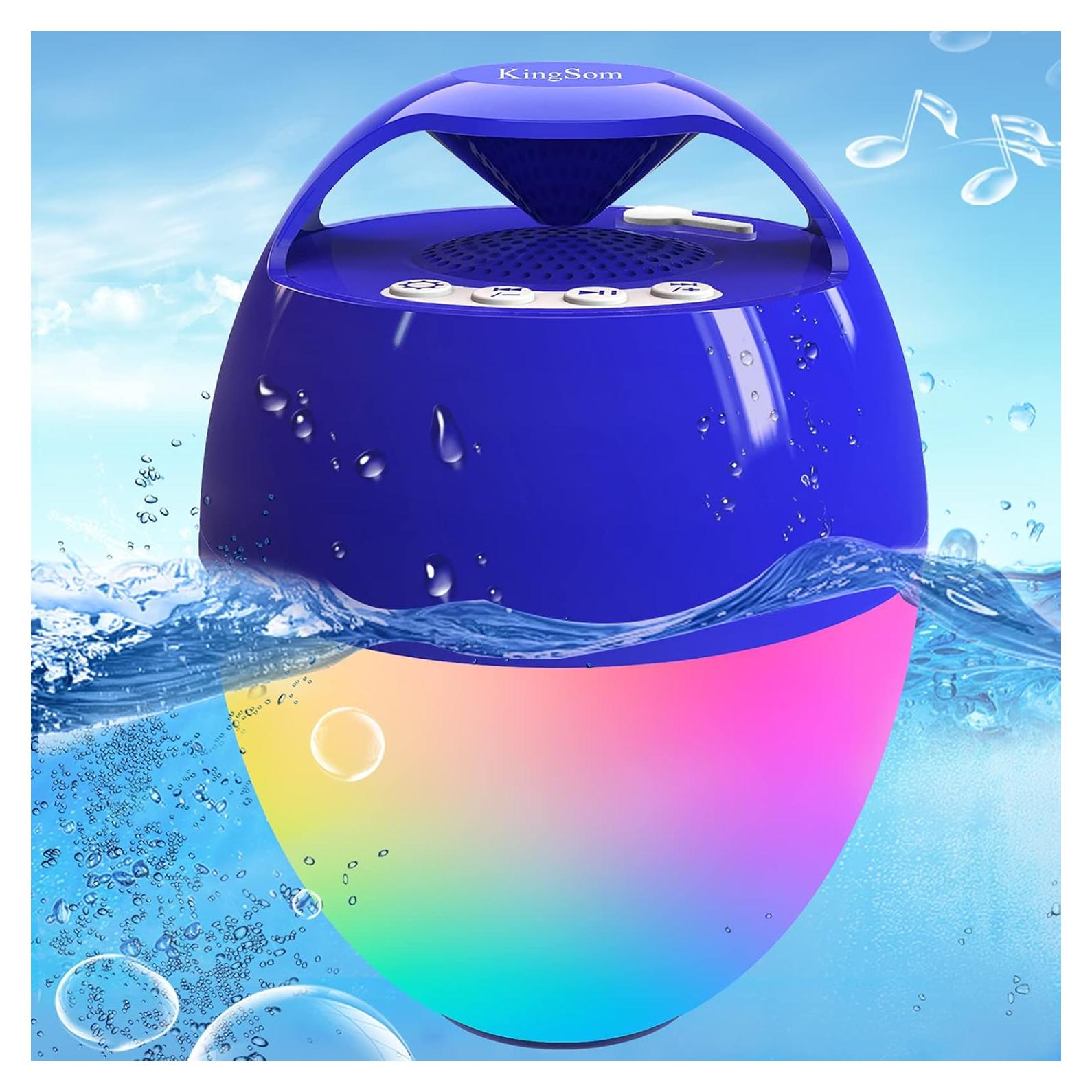 Altavoz Flotante Bluetooth KingSom CT602 IP68 6W Colorido