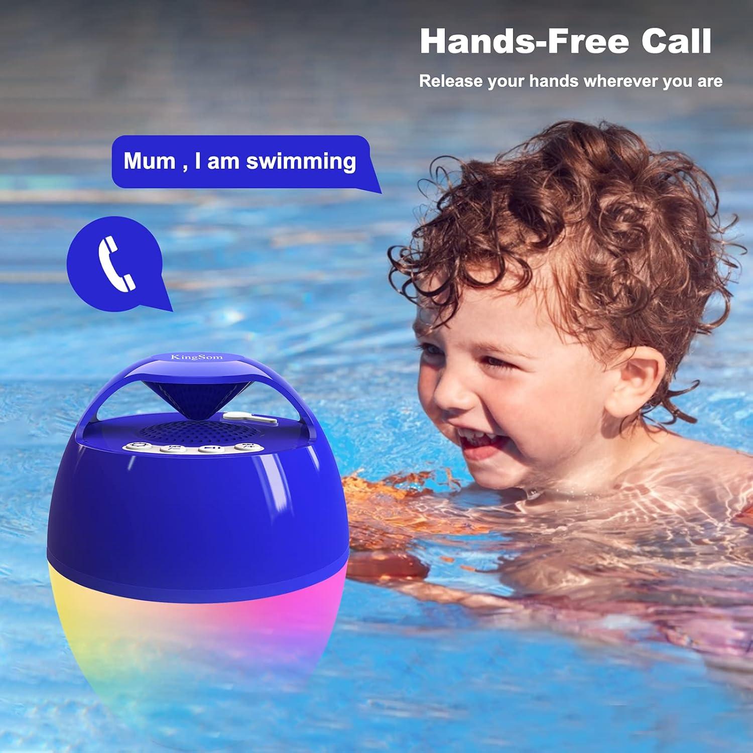 Altavoz Flotante Bluetooth KingSom CT602 IP68 6W Colorido