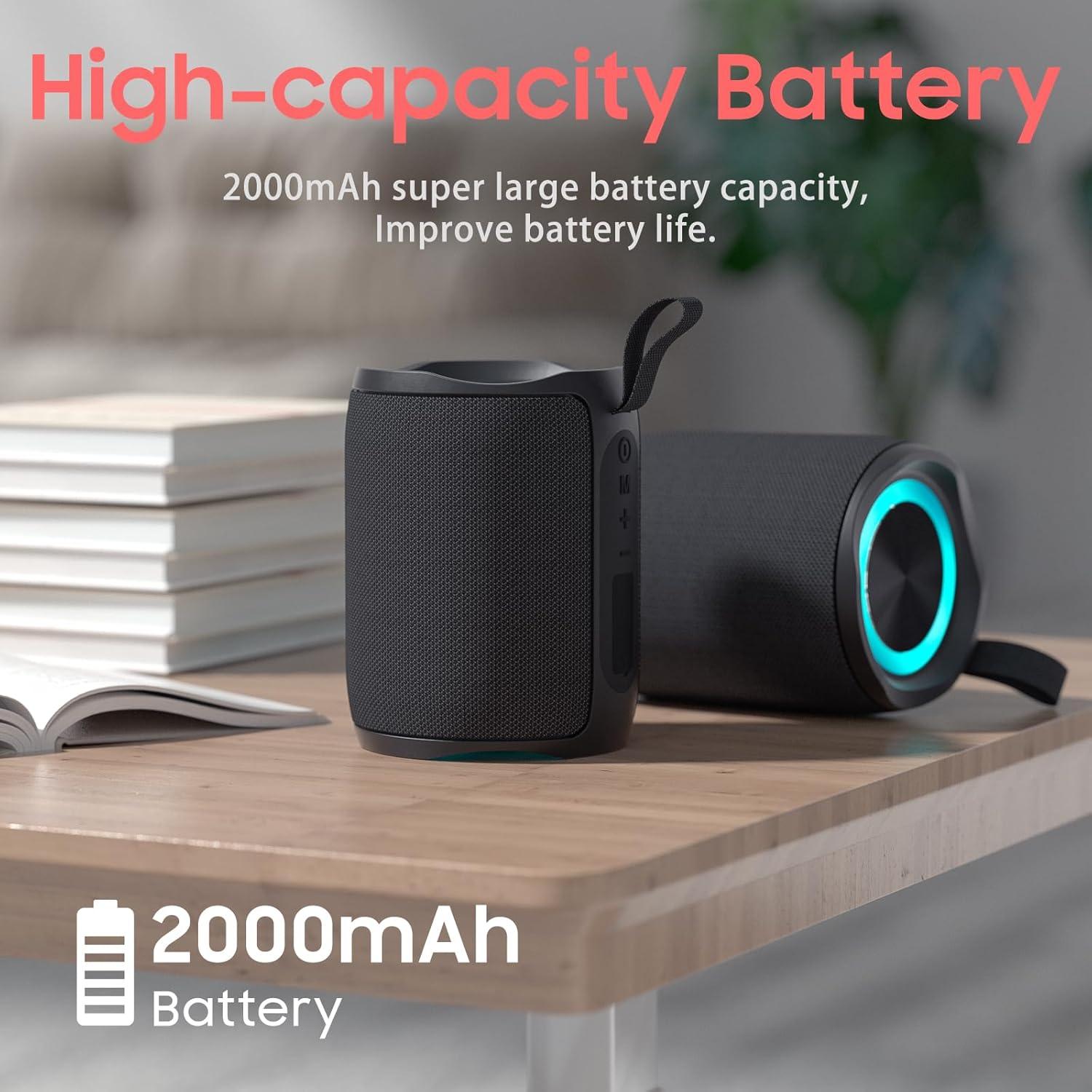 Altavoz Inalámbrico Portátil PEICHENG 06A Bluetooth 5.3 IPX5