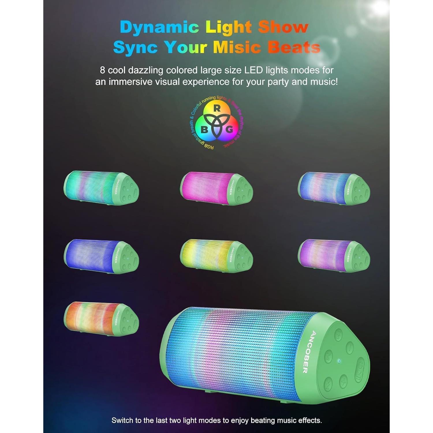 Altavoz Bluetooth Portátil ANCOBER ACB-002 15W Impermeable