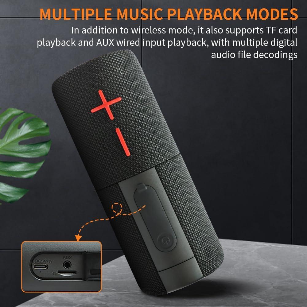 Altavoz Bluetooth Impermeable CYBORIS S11 20W 24H Dual Divisible