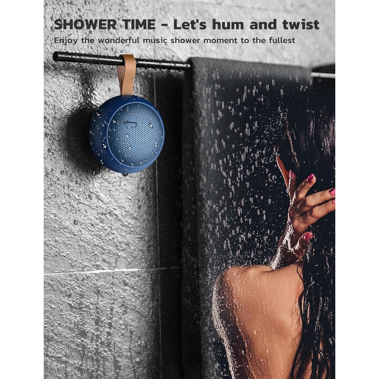 Altavoz Bluetooth S15 Impermeable IPX7 Portátil 12h Azul