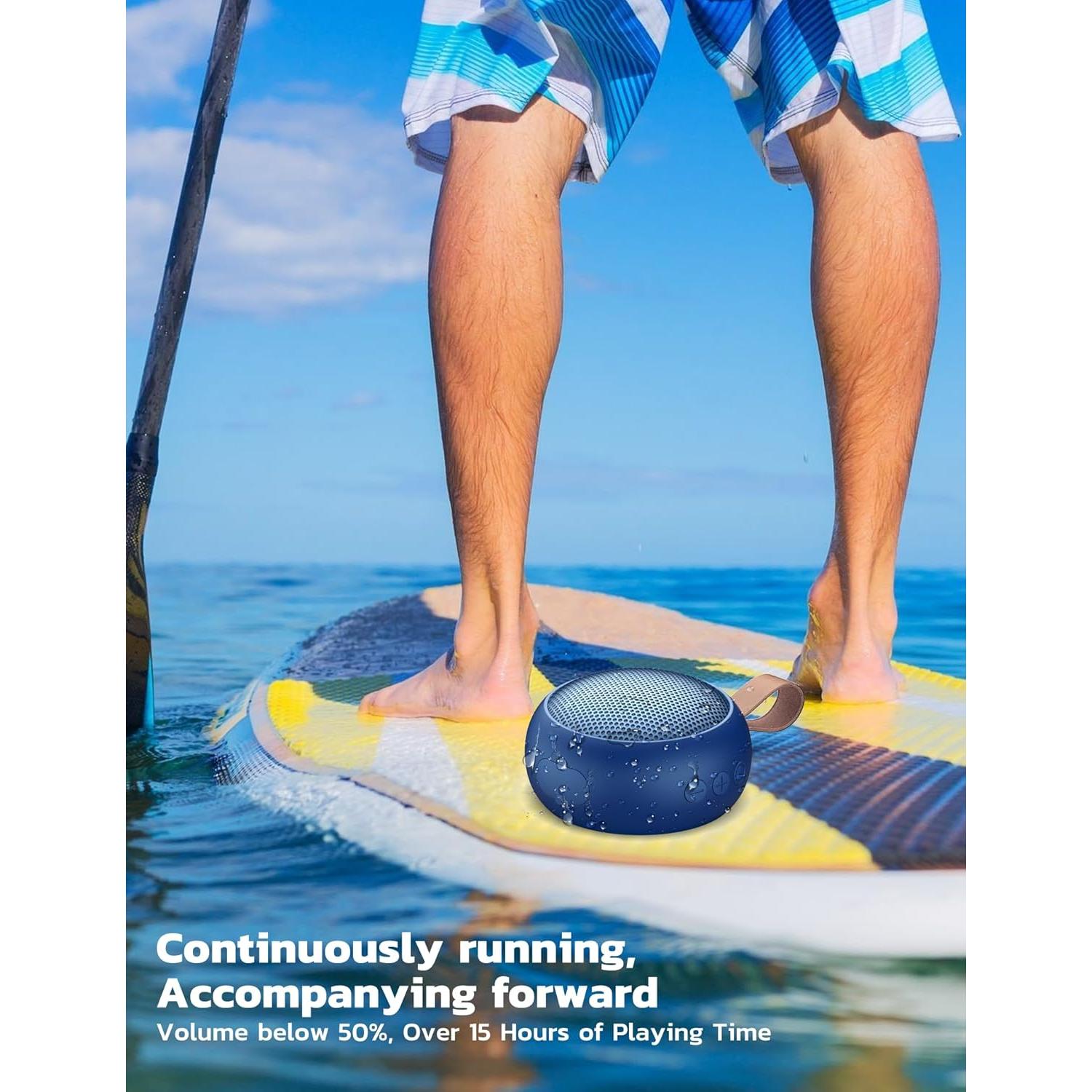 Altavoz Bluetooth S15 Impermeable IPX7 Portátil 12h Azul