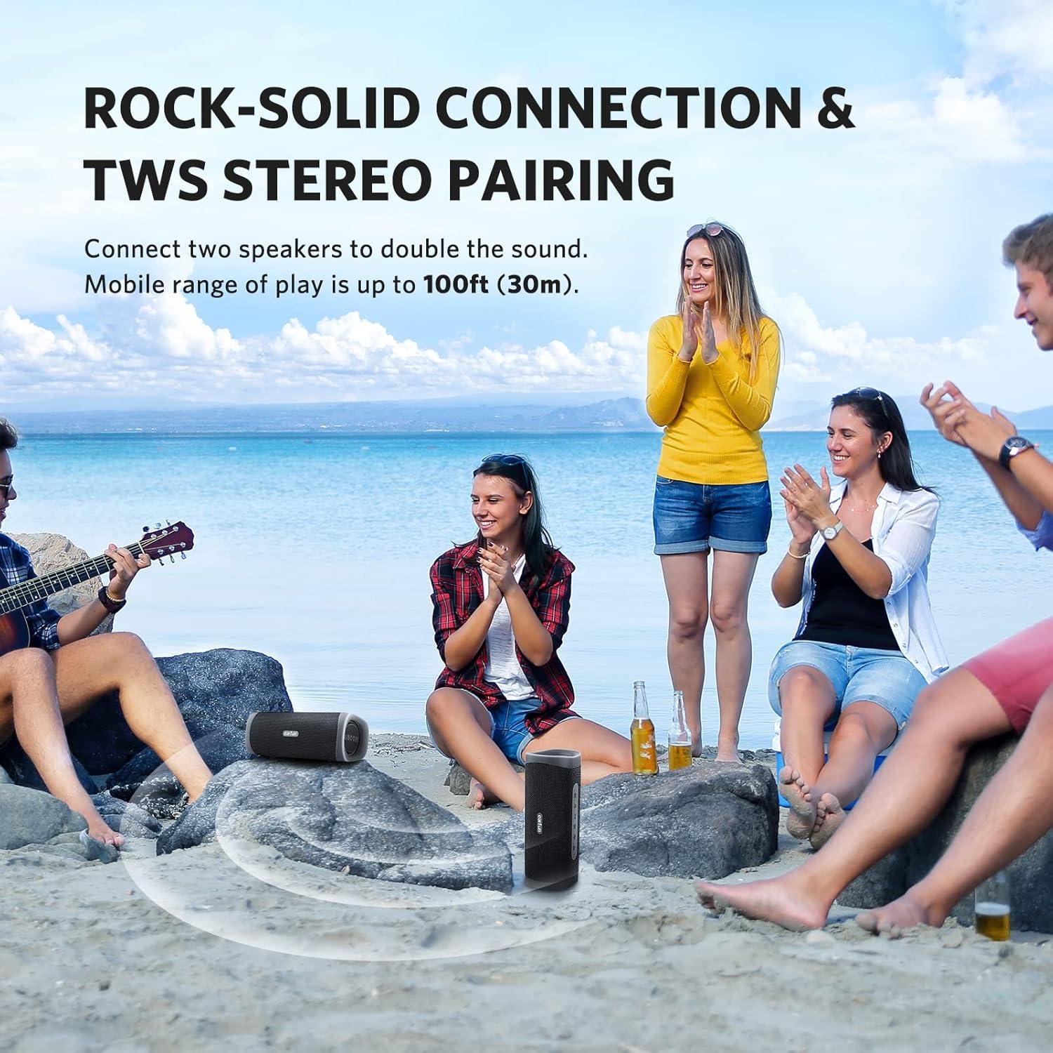 Altavoz Bluetooth EarFun UBOOM L 28W IP67 Impermeable