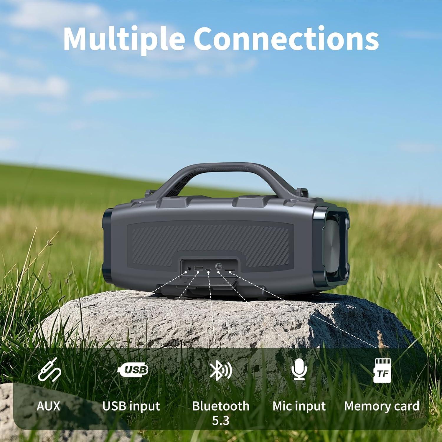 Altavoz Bluetooth Bobtot ET310C 60W Impermeable IPX6 8800mAh