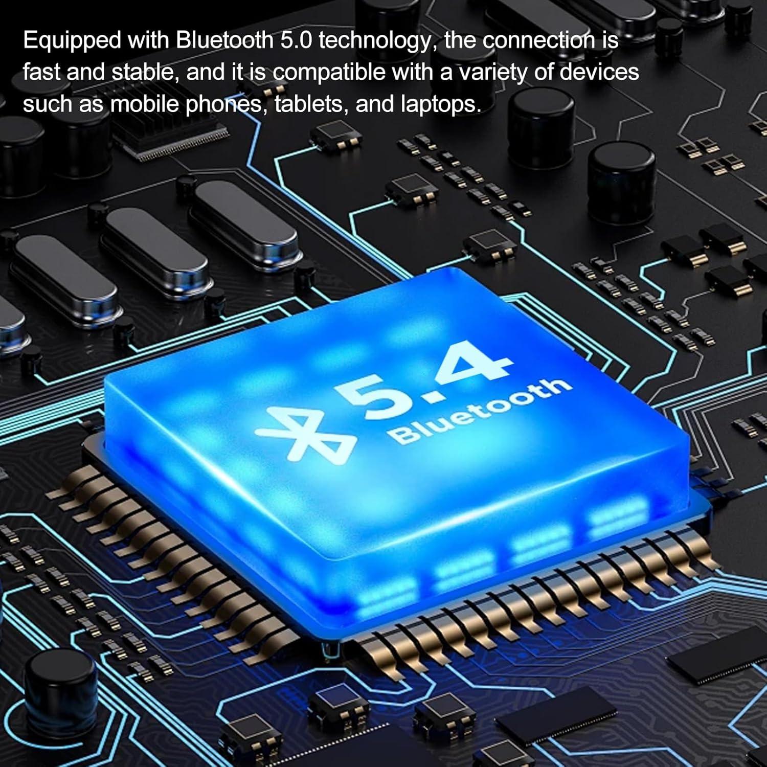 Altavoz Portátil Bluetooth Jierben 30W IPX7 8 Horas RGB