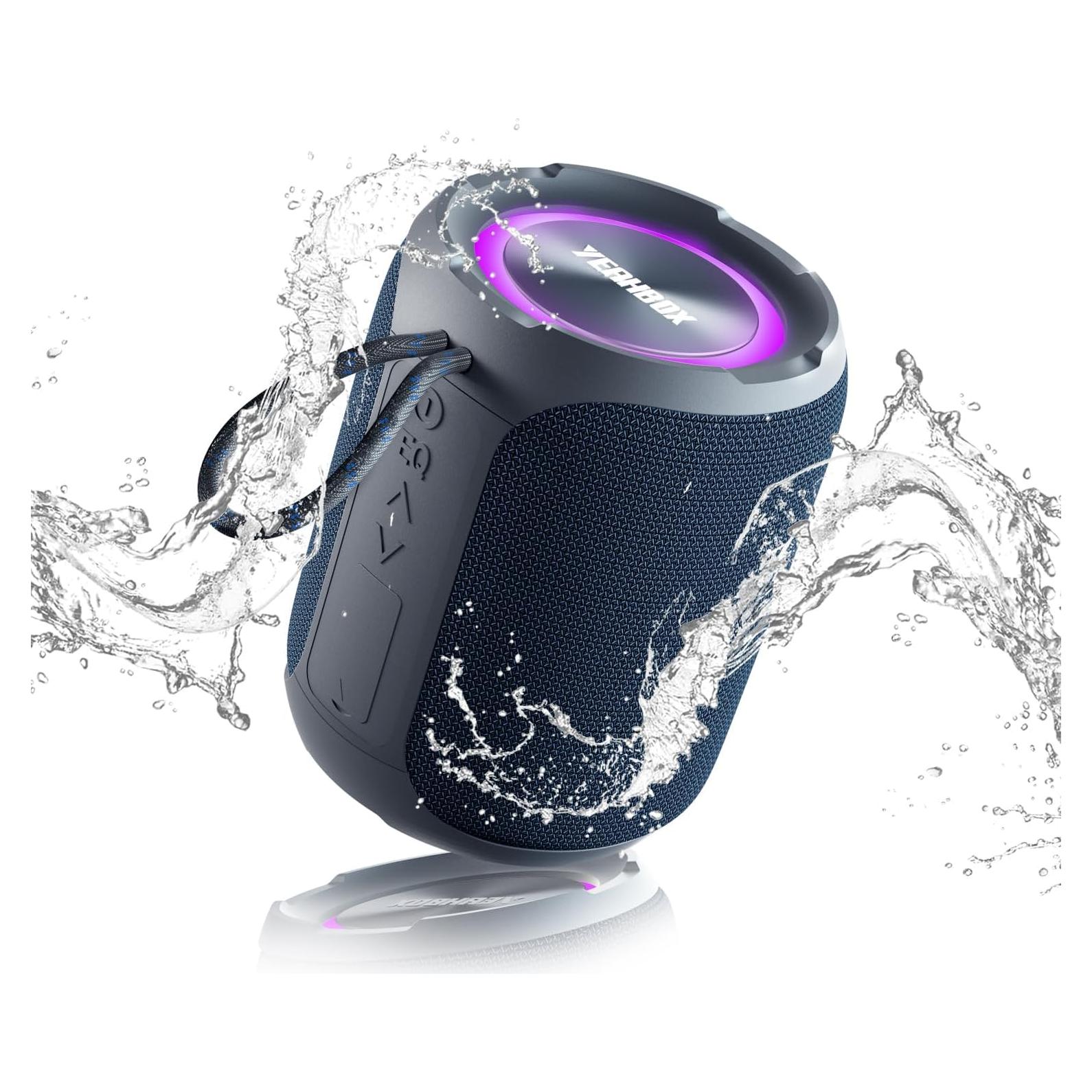 Altavoz Bluetooth Portátil YEAHBOX 40W Impermeable IPX7