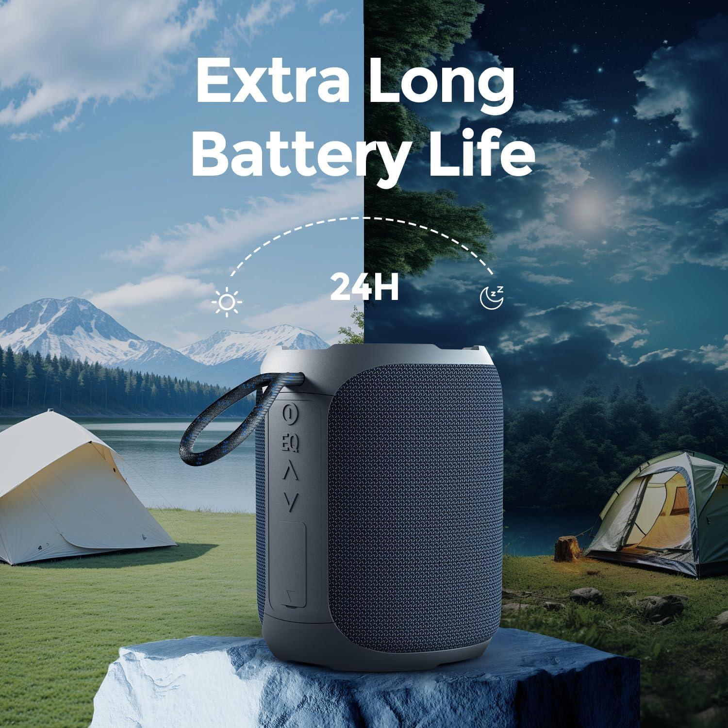 Altavoz Bluetooth Portátil YEAHBOX 40W Impermeable IPX7