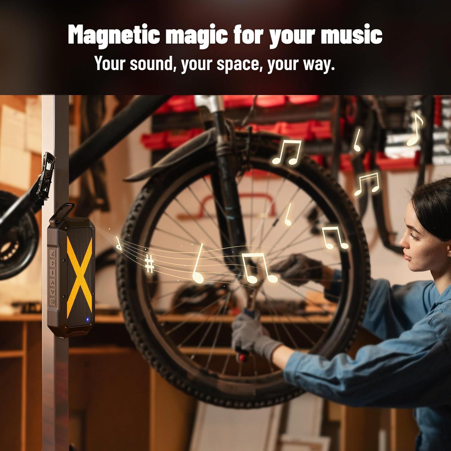 Altavoz Bluetooth Shellhome SP-003 Magnético 30H Resistente Agua