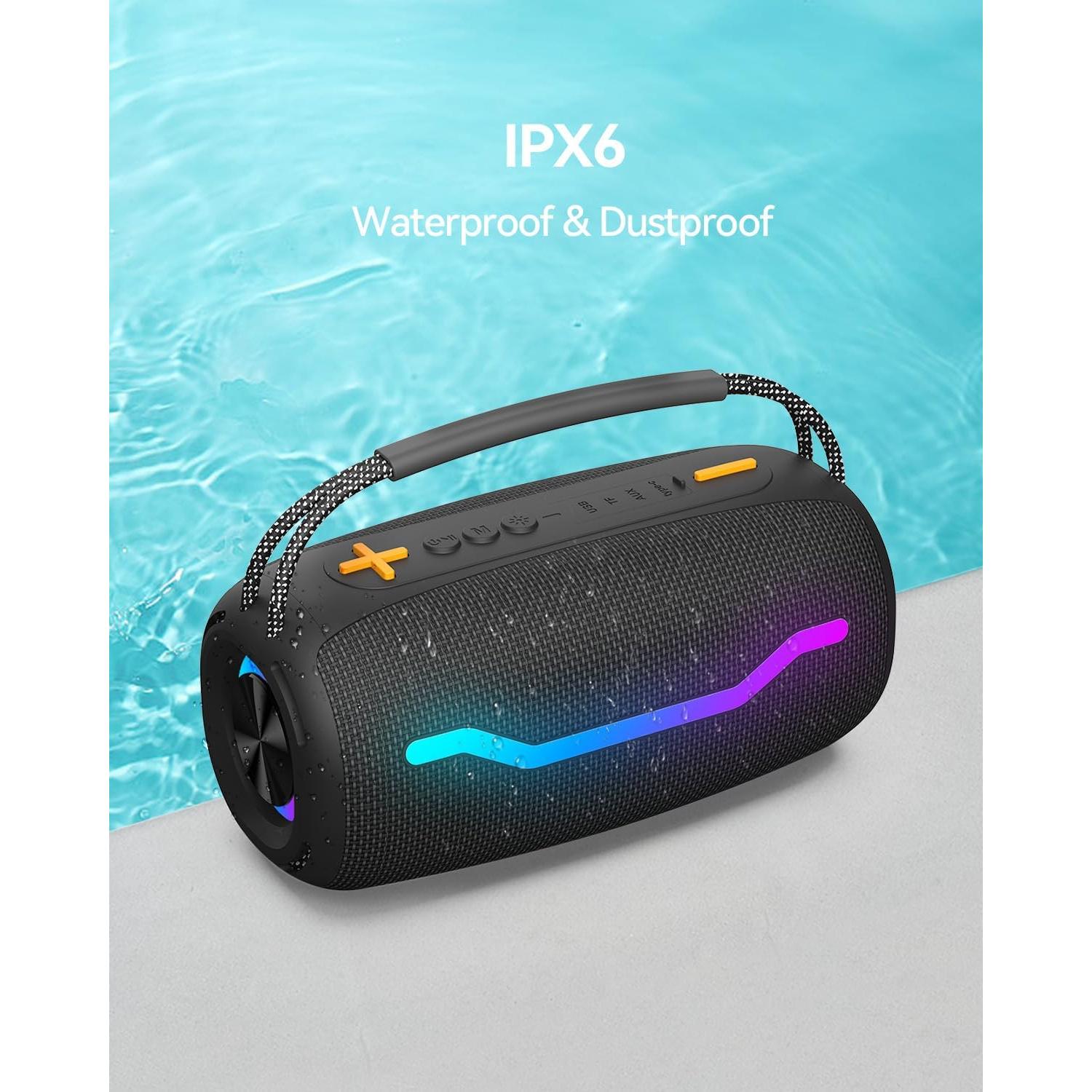 Altavoz Bluetooth Puremic USB Impermeable 18H Sonido Potente