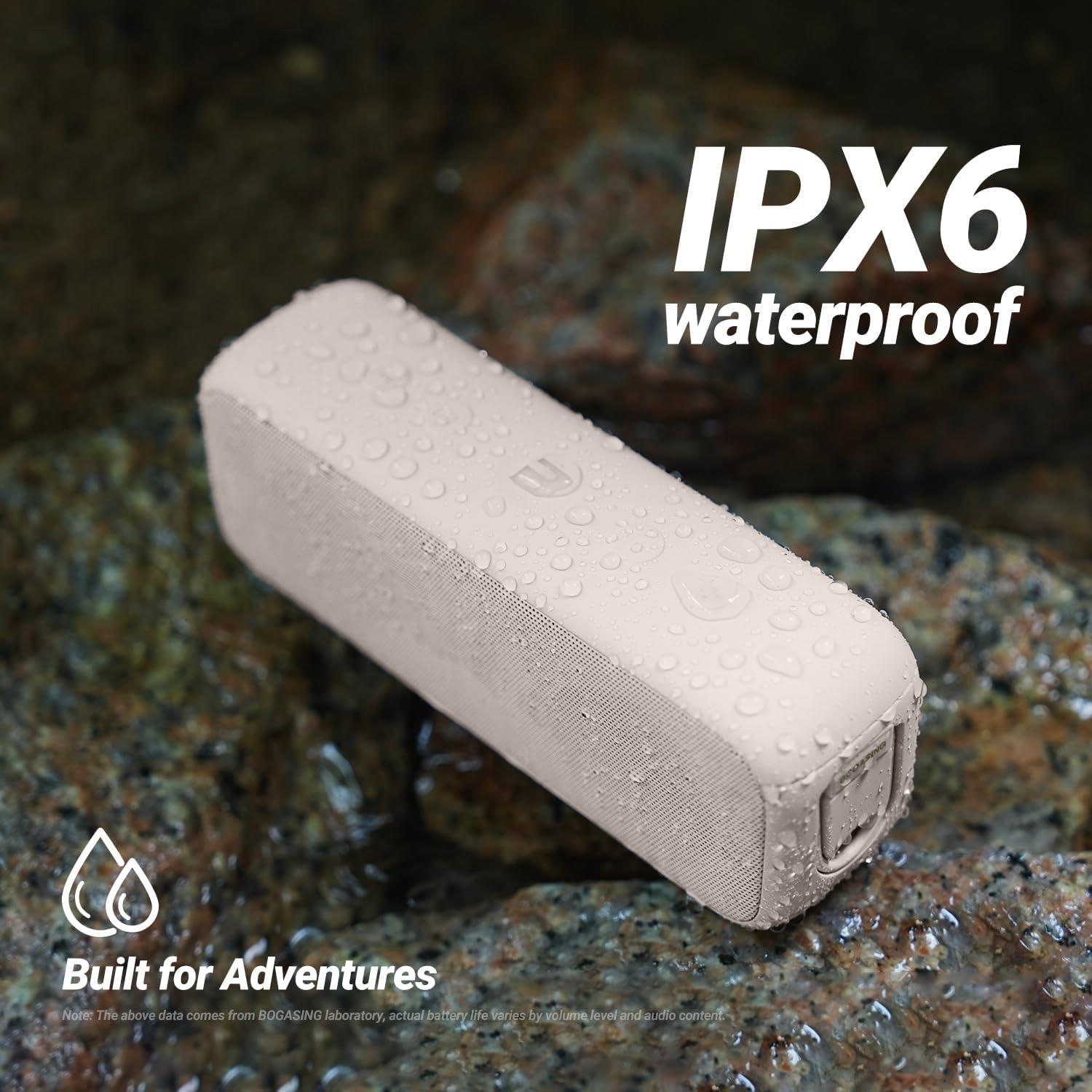 Altavoz Bluetooth BOGASING G6 30W Impermeable 35H Negro