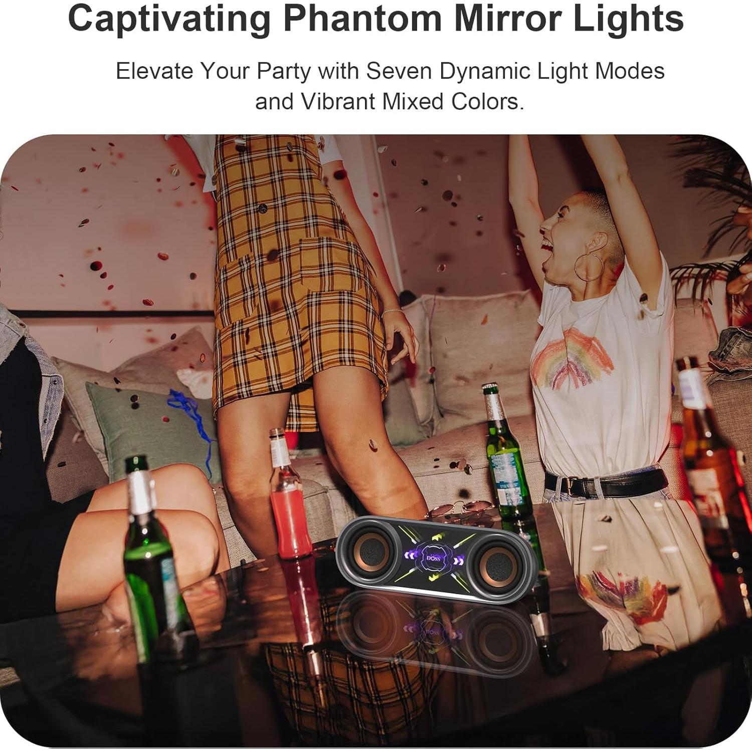 Altavoz Bluetooth DOSS SoundBox Pro+ P400 50W IPX5 Gris