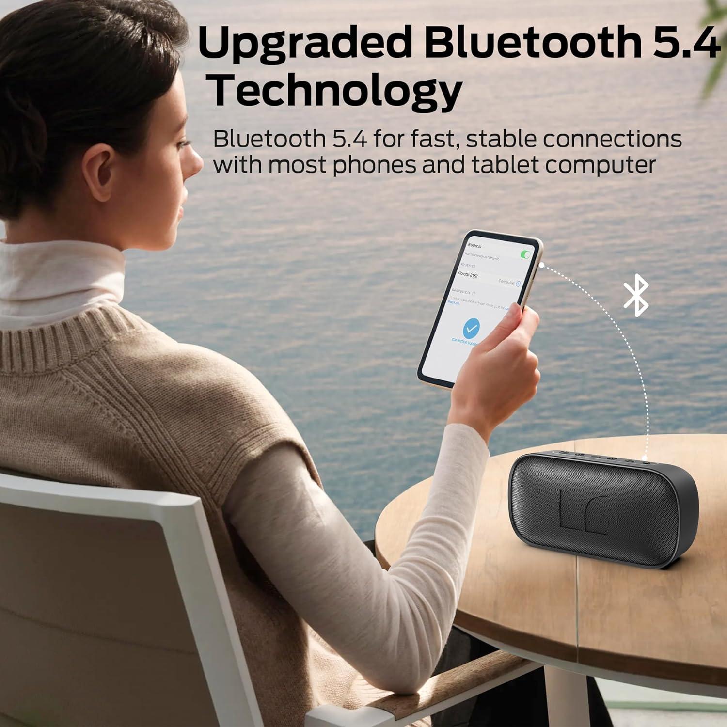 Altavoz Bluetooth Monster S150 Compacto Impermeable IPX7 20h