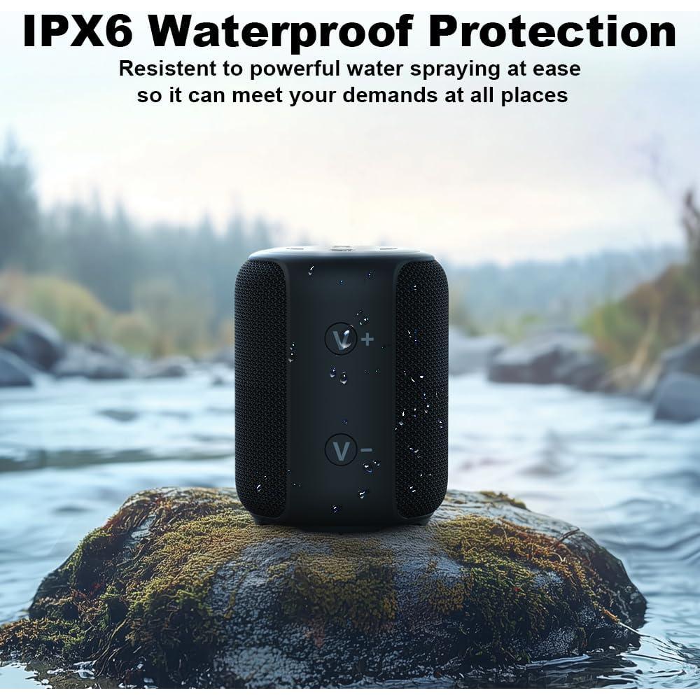 Altavoz Portátil Bluetooth Bobtot ET23 Impermeable 15H Negro