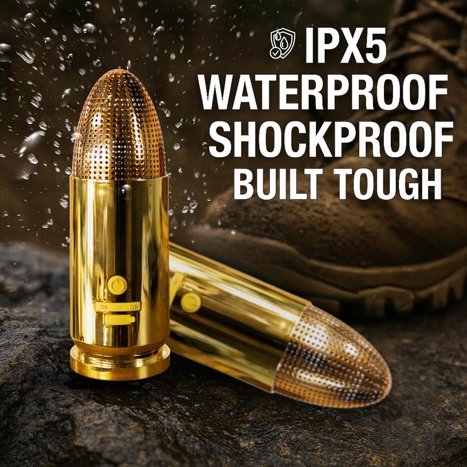 Altavoz Bluetooth Bullet Catastrophic | Impermeable IPX5 10h