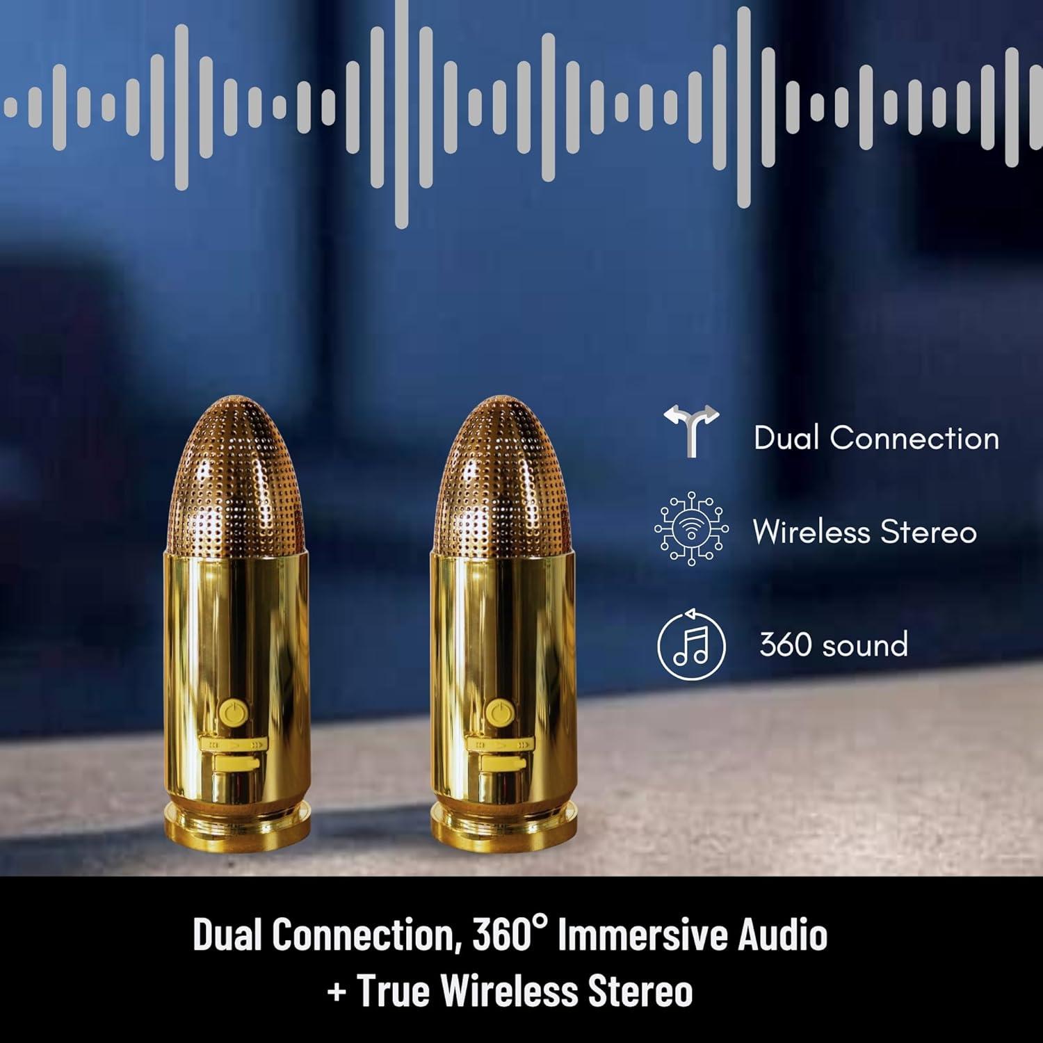 Altavoz Bluetooth Bullet Catastrophic | Impermeable IPX5 10h