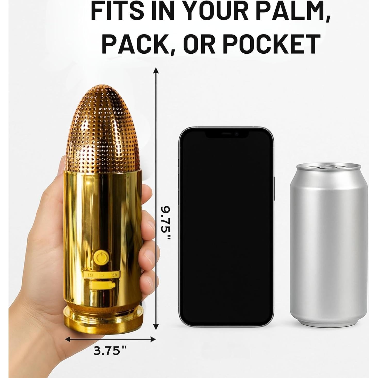 Altavoz Bluetooth Bullet Catastrophic | Impermeable IPX5 10h