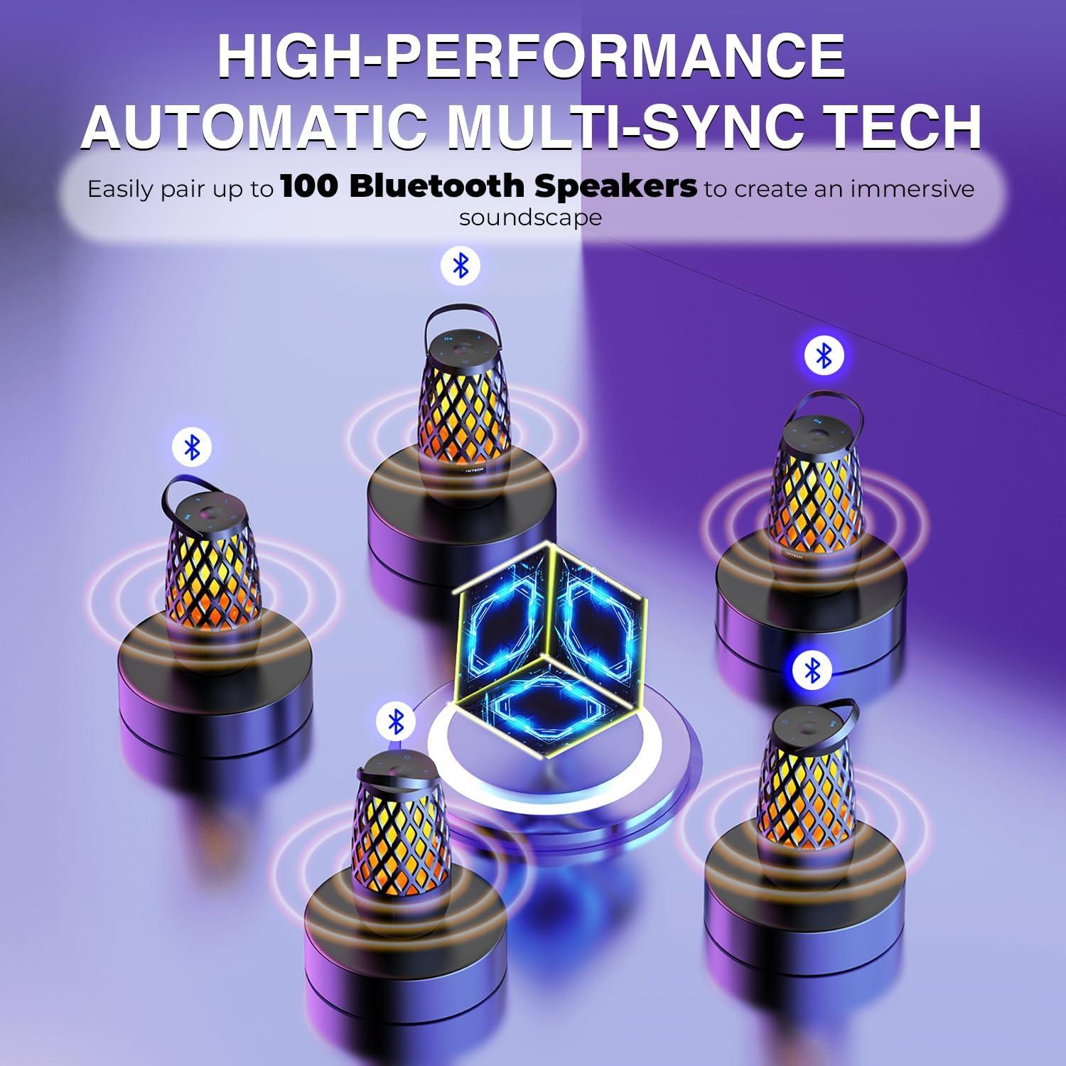 Altavoces Bluetooth IXTECH E01 Impermeables 2 Unidades