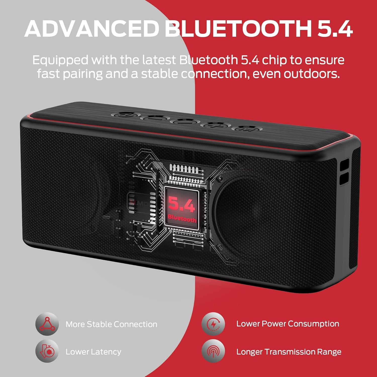 Altavoz Bluetooth Monster Shock Plus 30W Portátil Impermeable