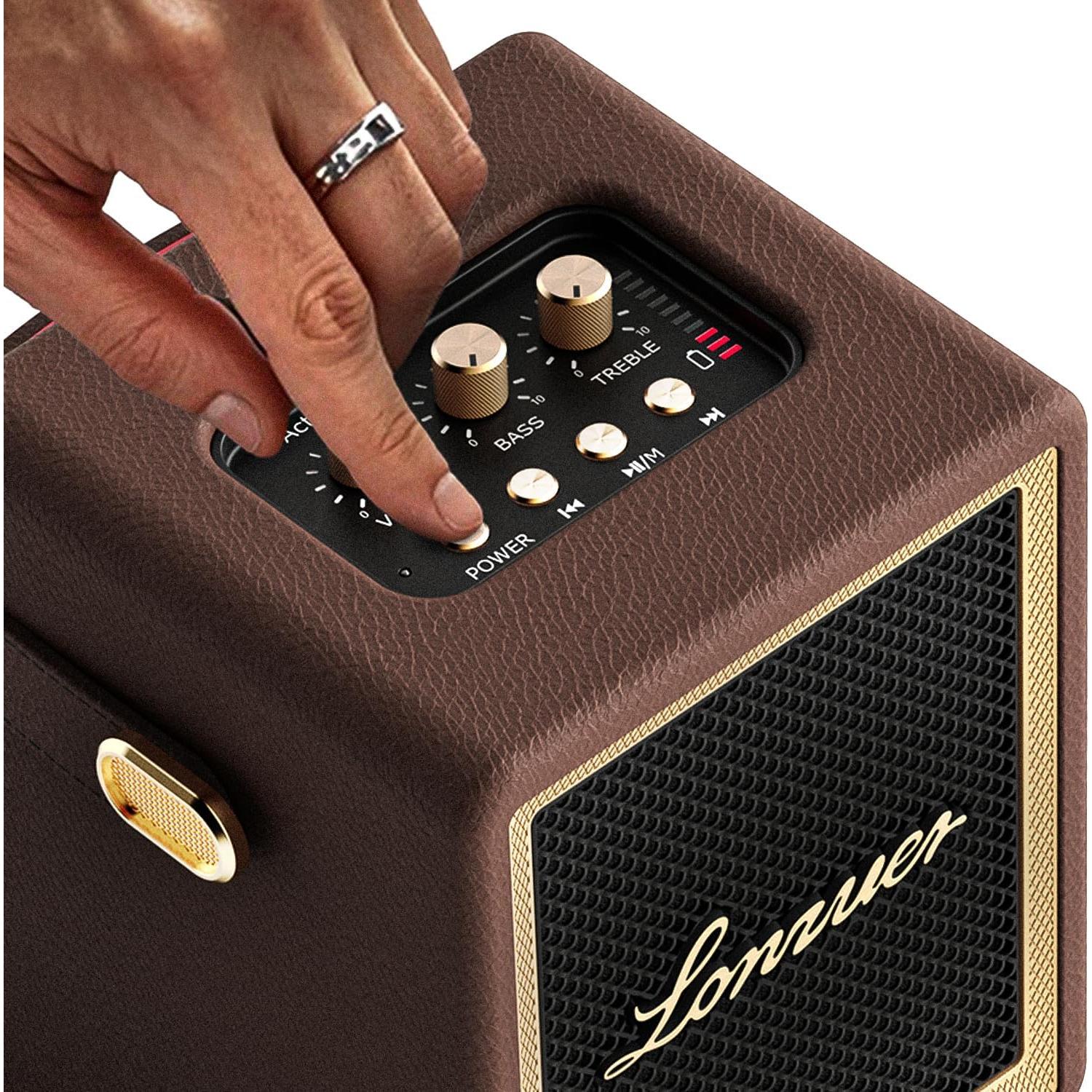 Altavoz Portátil Bluetooth Lonzuer Action 5000mAh Madera