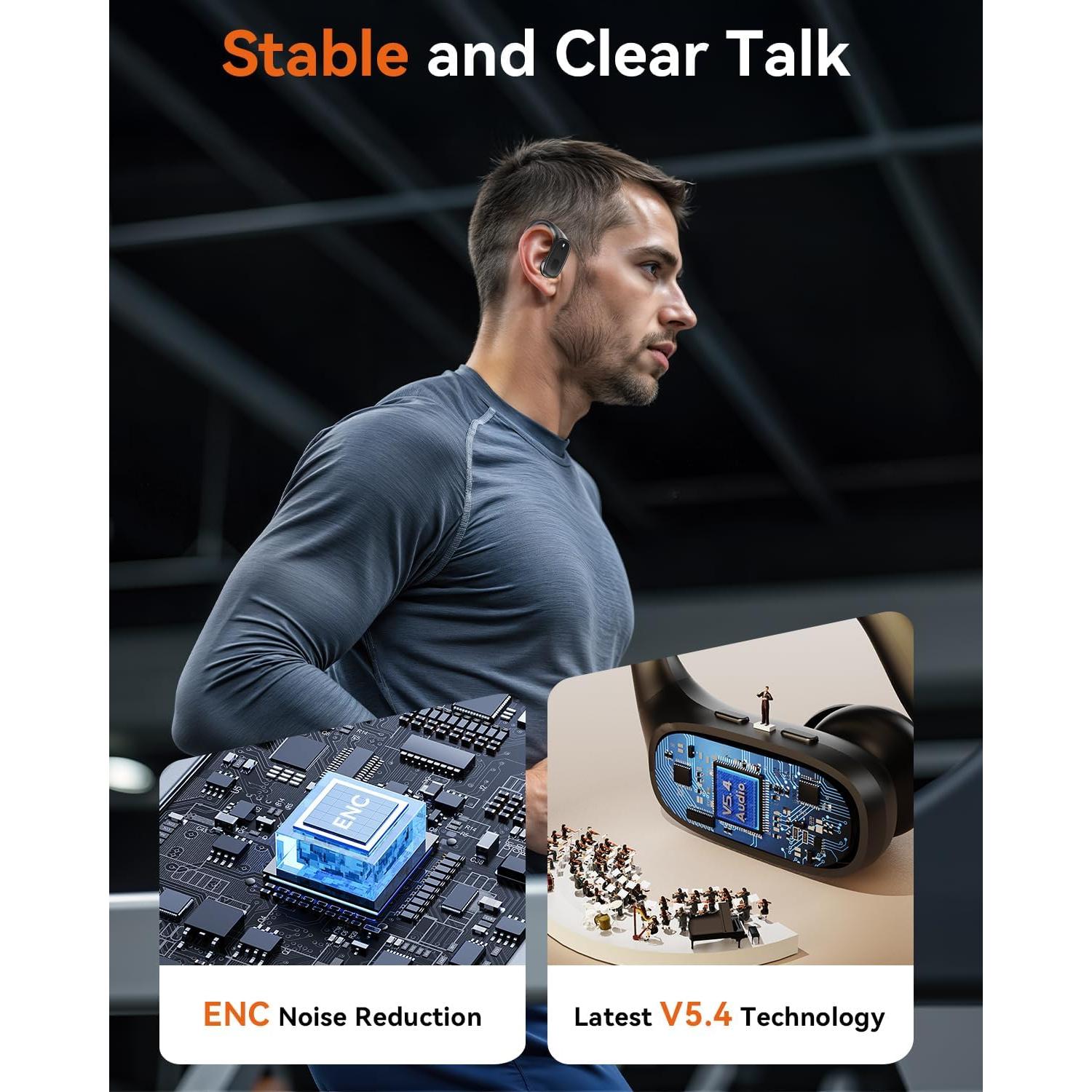 Auriculares Inalámbricos Daximen S12 Bluetooth 5.4 IPX7 80h