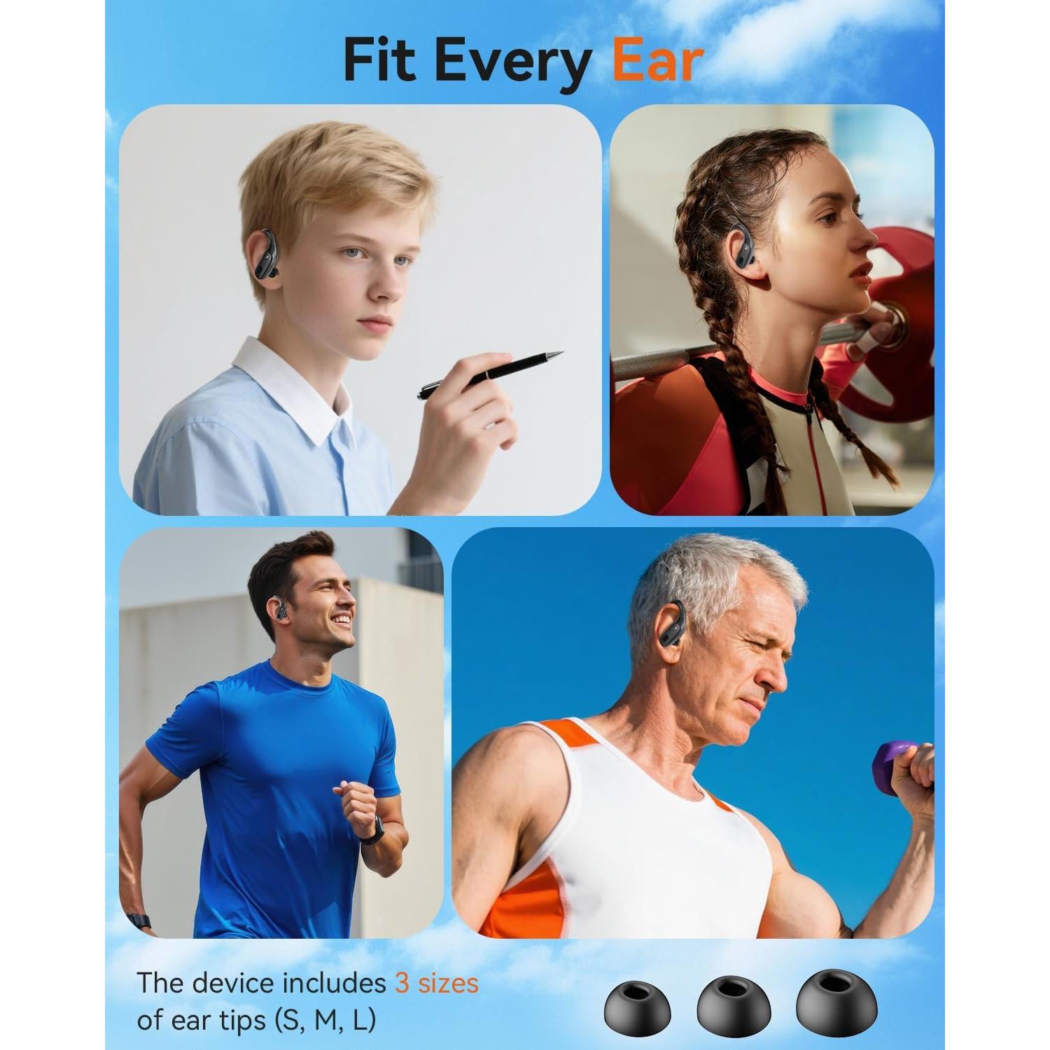 Auriculares Inalámbricos Daximen S12 Bluetooth 5.4 IPX7 80h