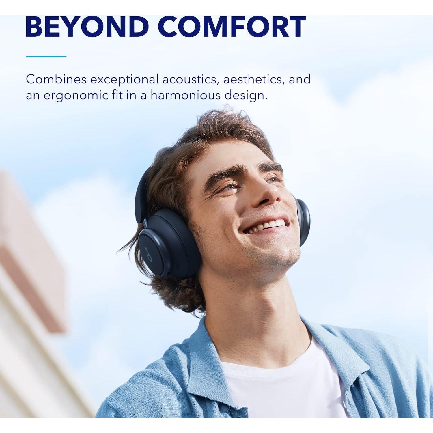 Auriculares Inalámbricos Anker Space Q45 con ANC 50H Azul