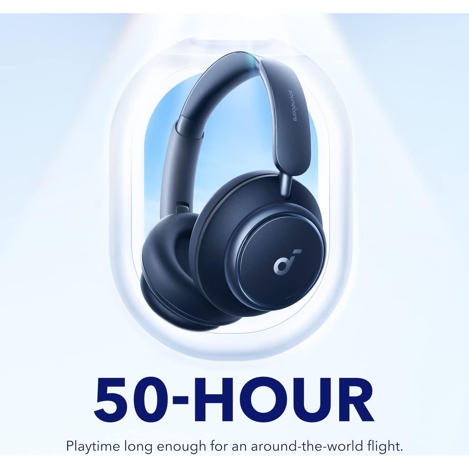 Auriculares Inalámbricos Anker Space Q45 con ANC 50H Azul