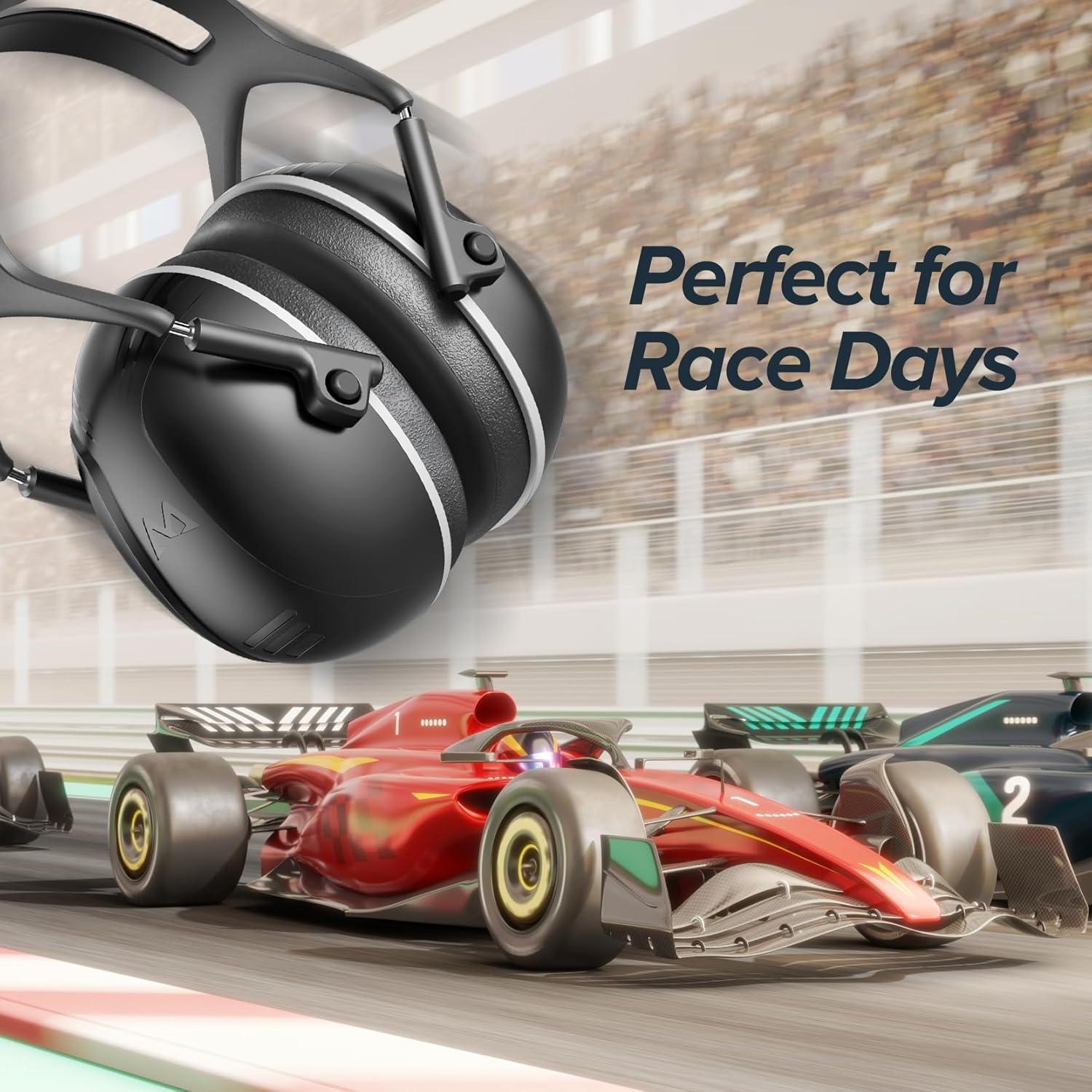 Auriculares de Cancelación de Ruido Basear SNR 35dB Adultos