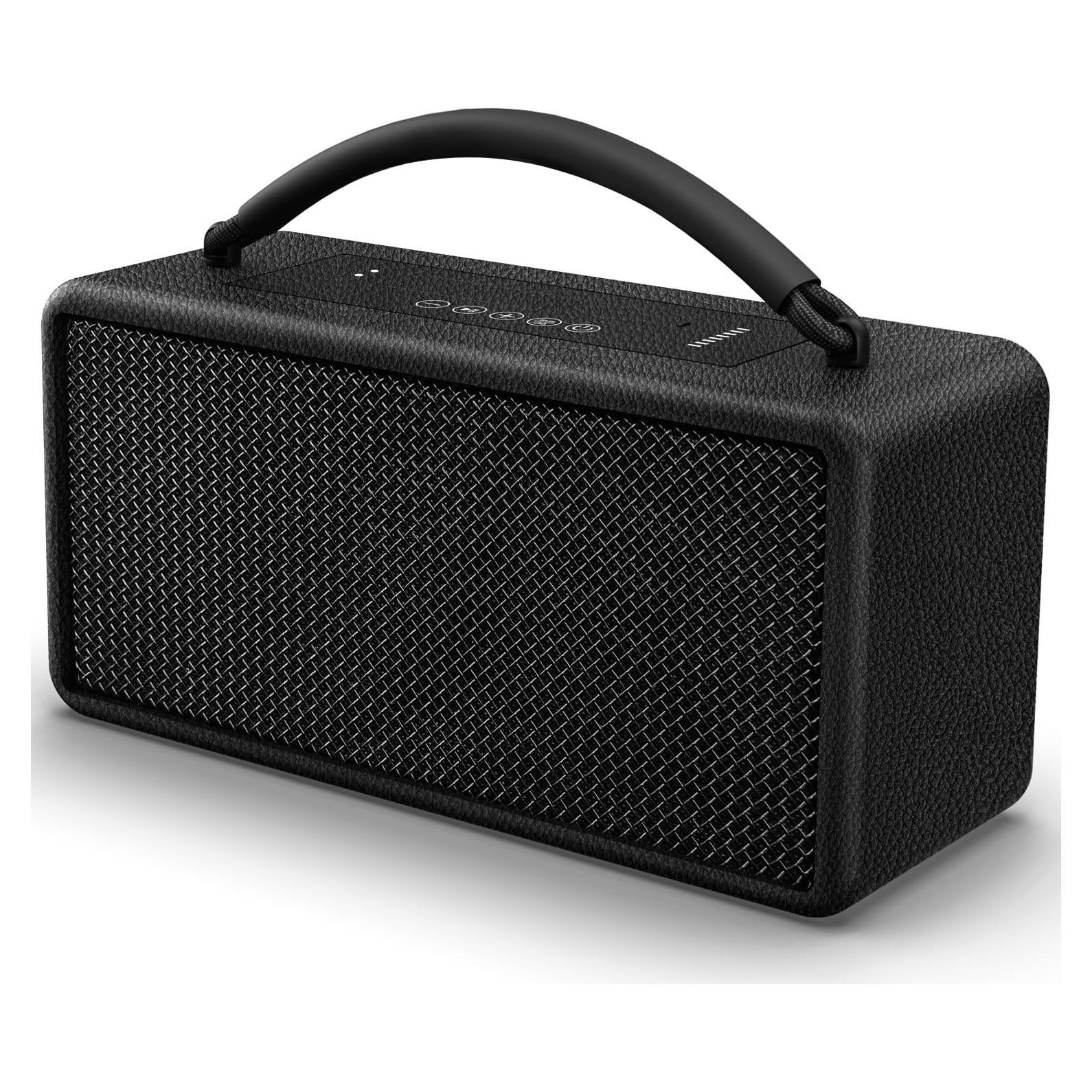Altavoz Bluetooth DINDIN-007 80W 20H Madera Negro TWS
