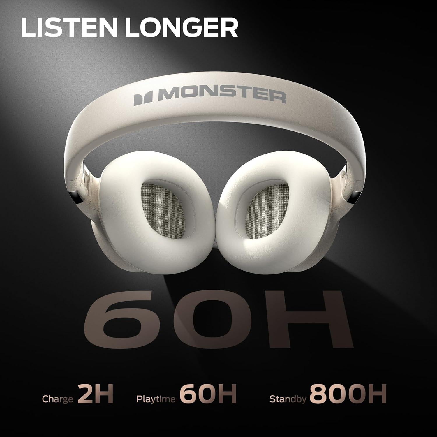 Auriculares Monster Persona SE ANC Bluetooth 60H HiFi Inalámbricos