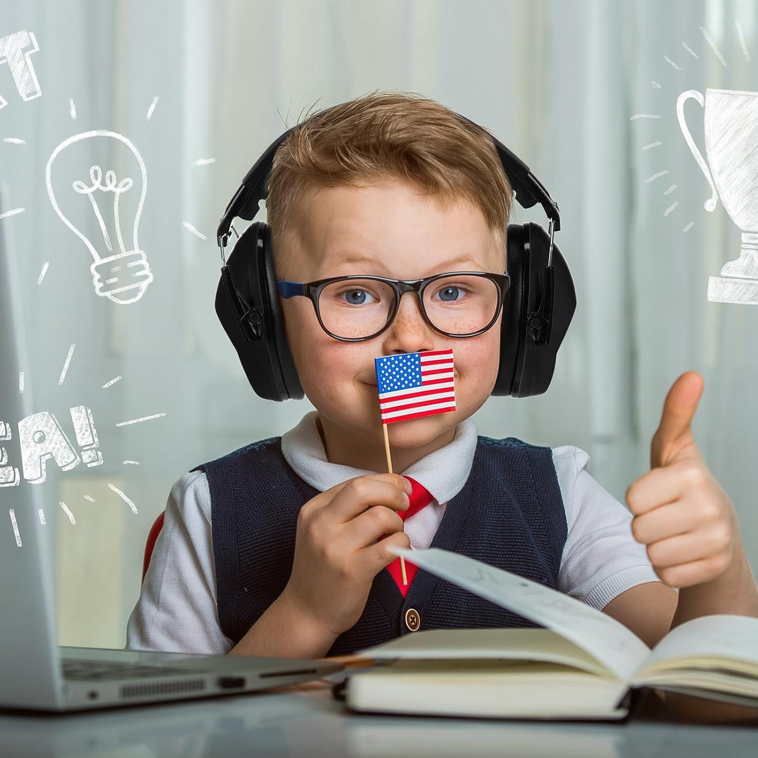 Auriculares de Reducción de Ruido para Niños Xuhal 12 Pcs