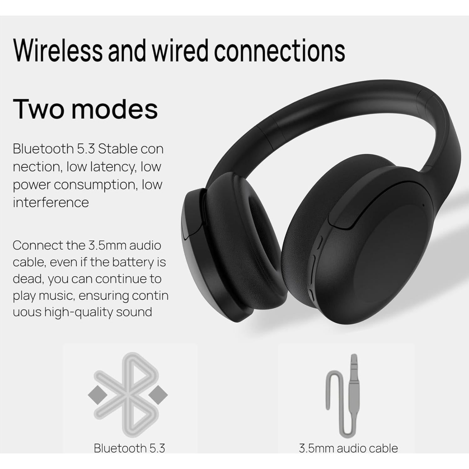 Auriculares Inalámbricos GU-DI con Cancelación de Ruido ANC