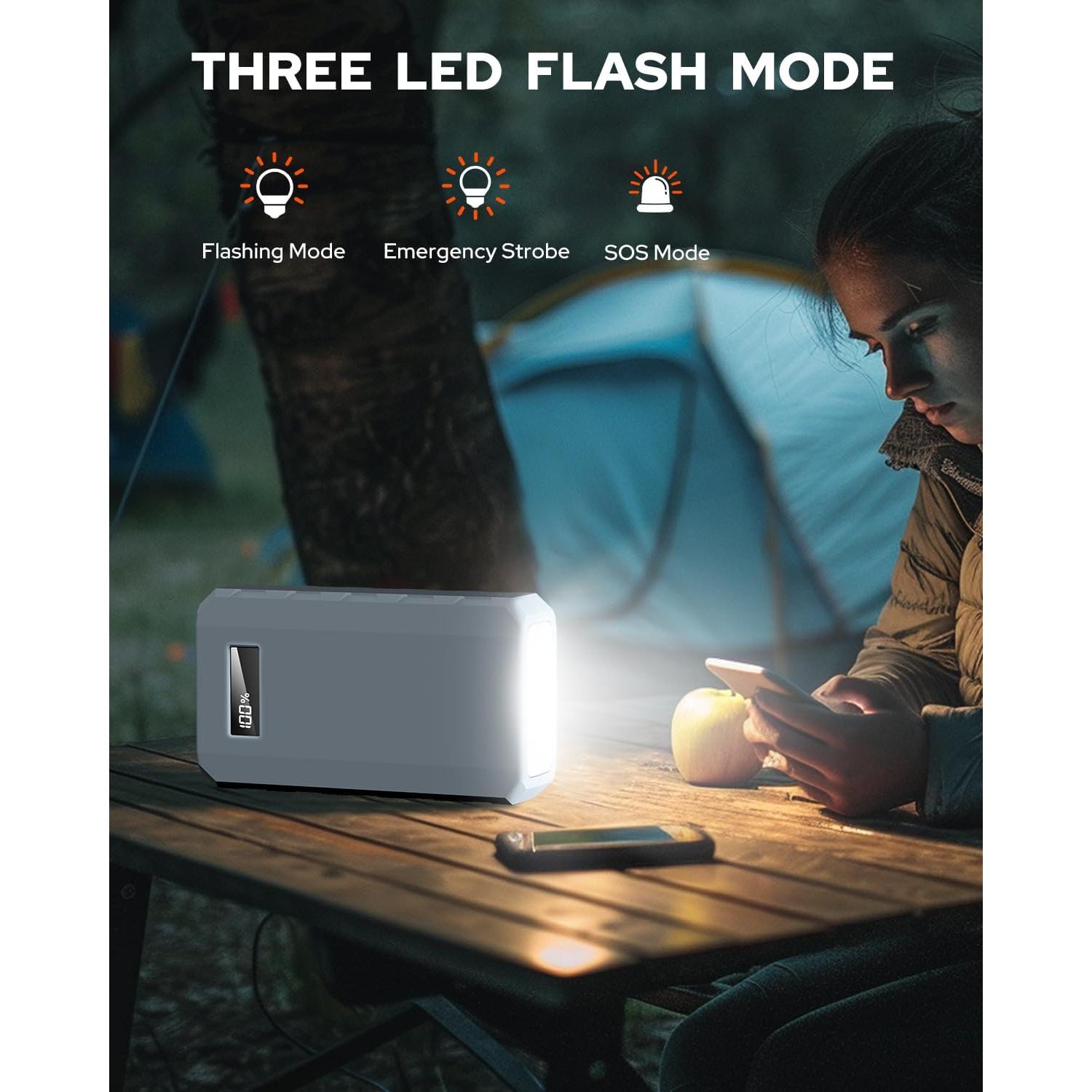 Cargador Portátil SinKeu 24000mAh 88.8Wh Salida AC USB-C